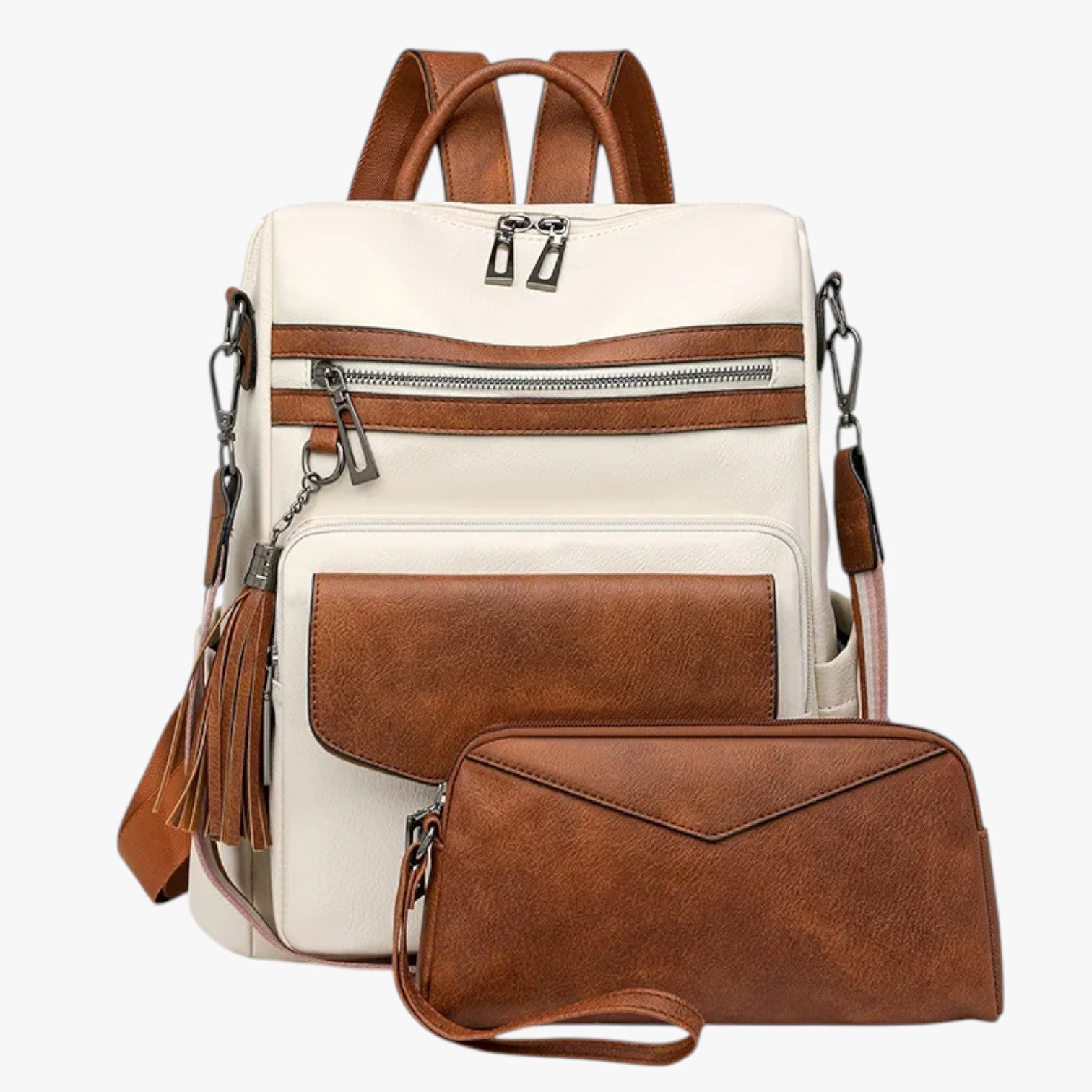 Avianna | Zaino in pelle elegante e capiente - B - bag Bags handbags women bags Women's handbags - Concept Palermo