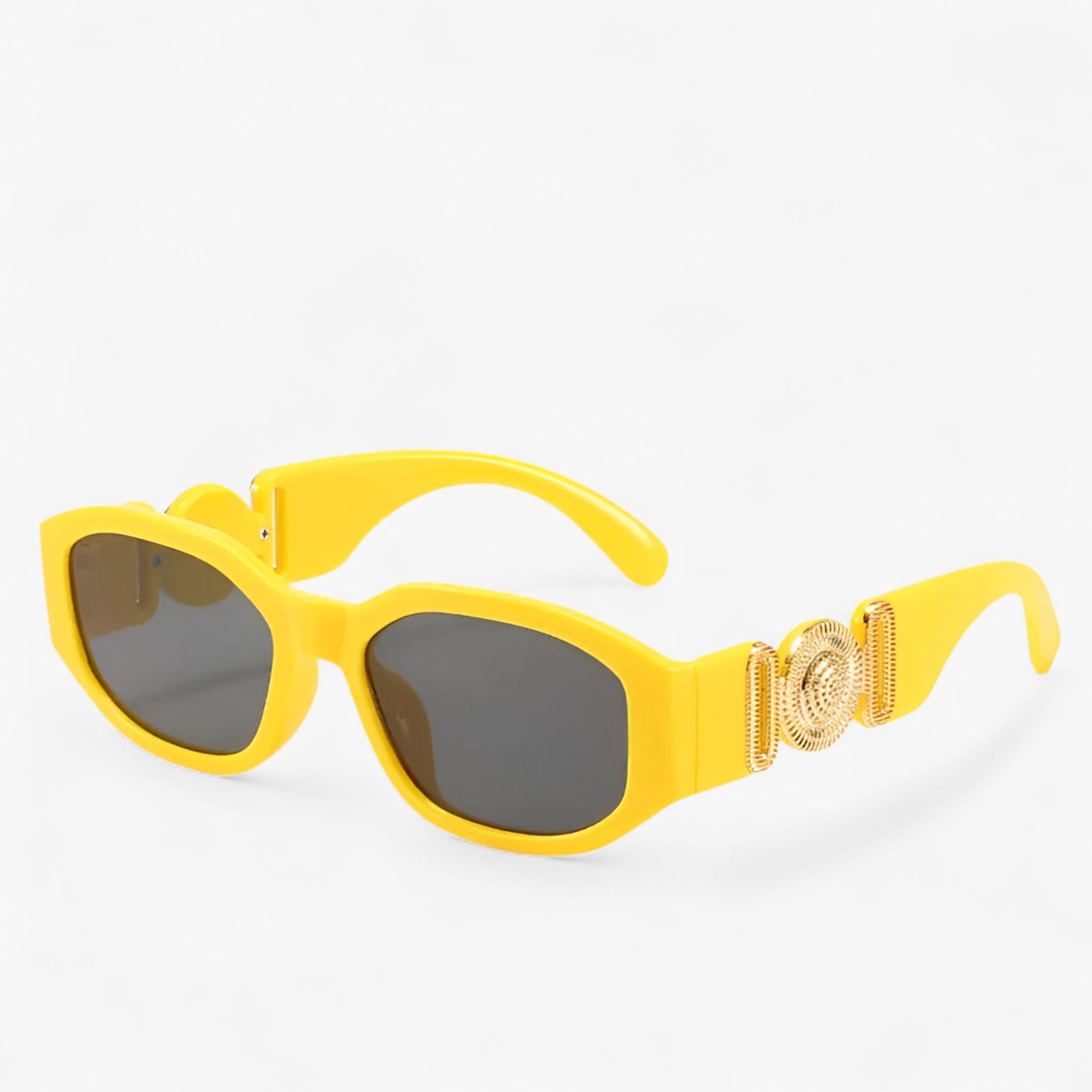 Liam | Occhiali da sole rettangolari piccoli da viaggio e stile vintage - Giallo As shown - Fashion Sunglasses men sunglasses polarized mens sunglasses Polarized man sunglasses Sunglasses sunglasses polarized men - Concept Palermo