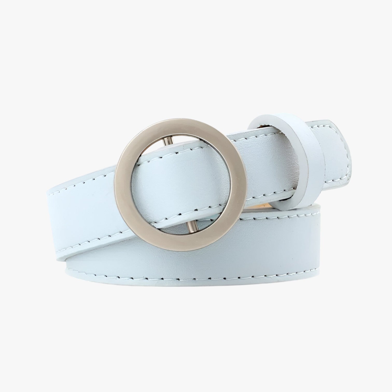 Kali | Cintura sottile e versatile per ogni look - blu Non poroso Fibbia rotonda 2.3x105 - Belts waist belt for women Womens belt - Concept Palermo