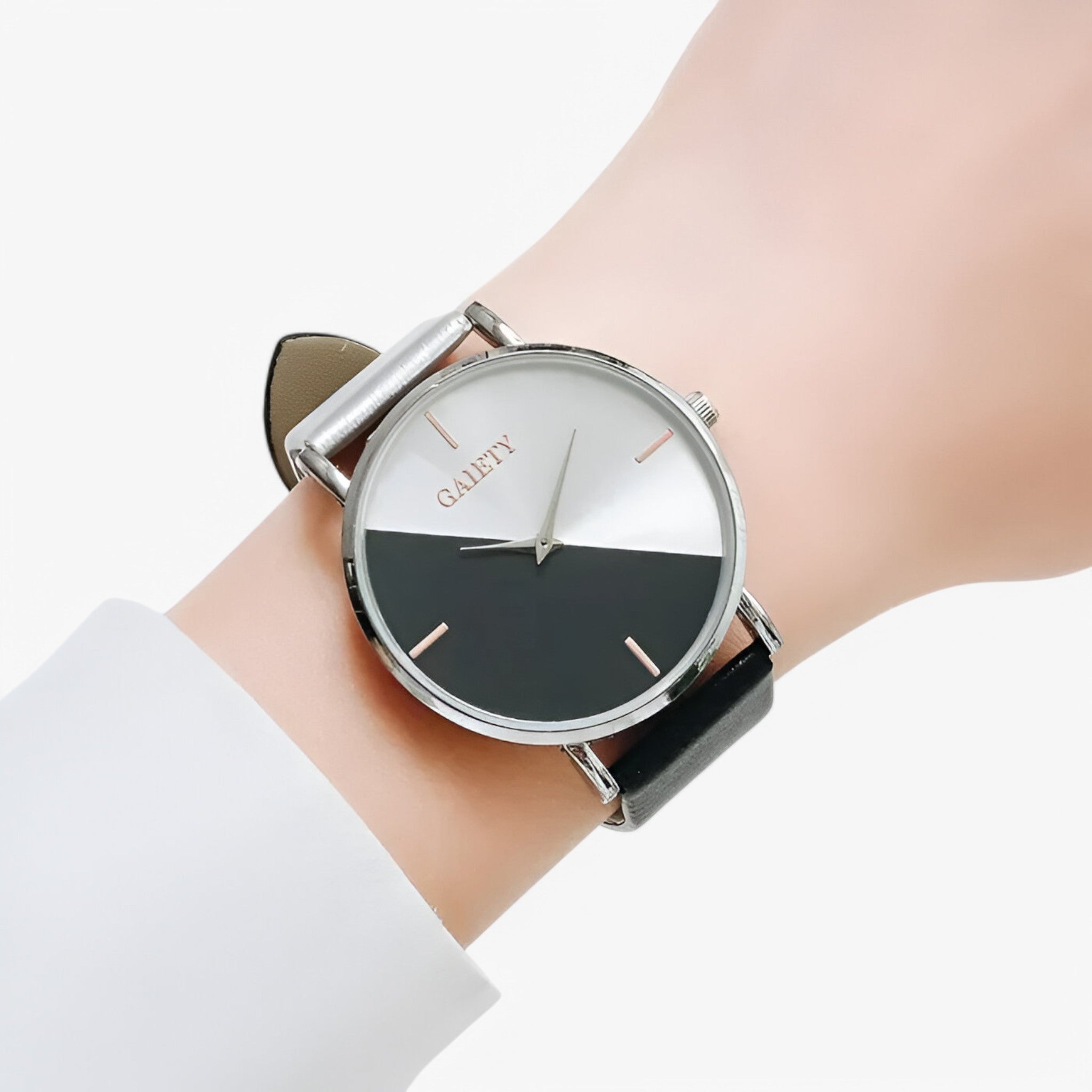 Esme | Orologio bicolore elegante con bracciale - - female watch watch for women - Concept Palermo