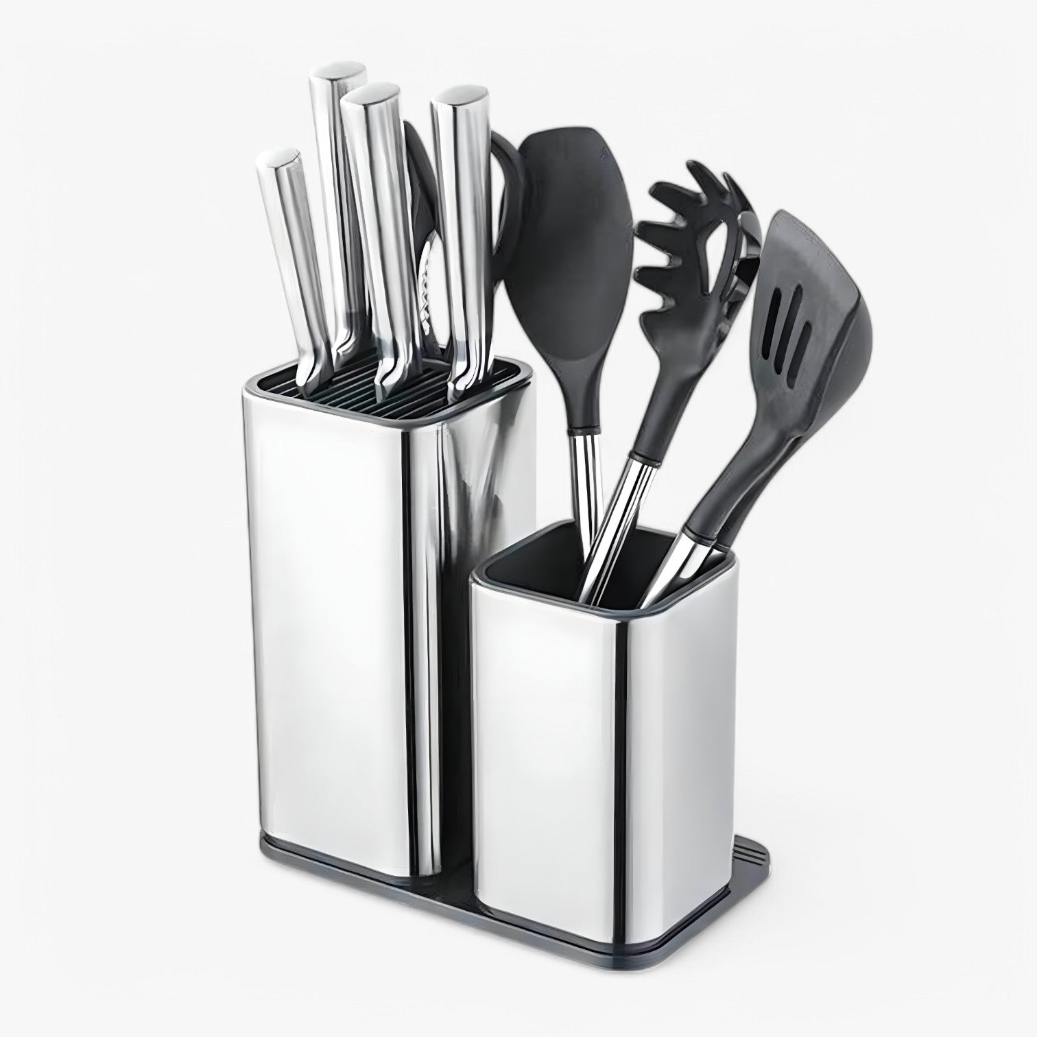 Davi | Blocco per misurazioni e organizer in acciaio inossidabile – Stoccaggio intelligente in cucina - - Kitchen kitchen accessory kitchen tools kitchen utensil - Concept Palermo