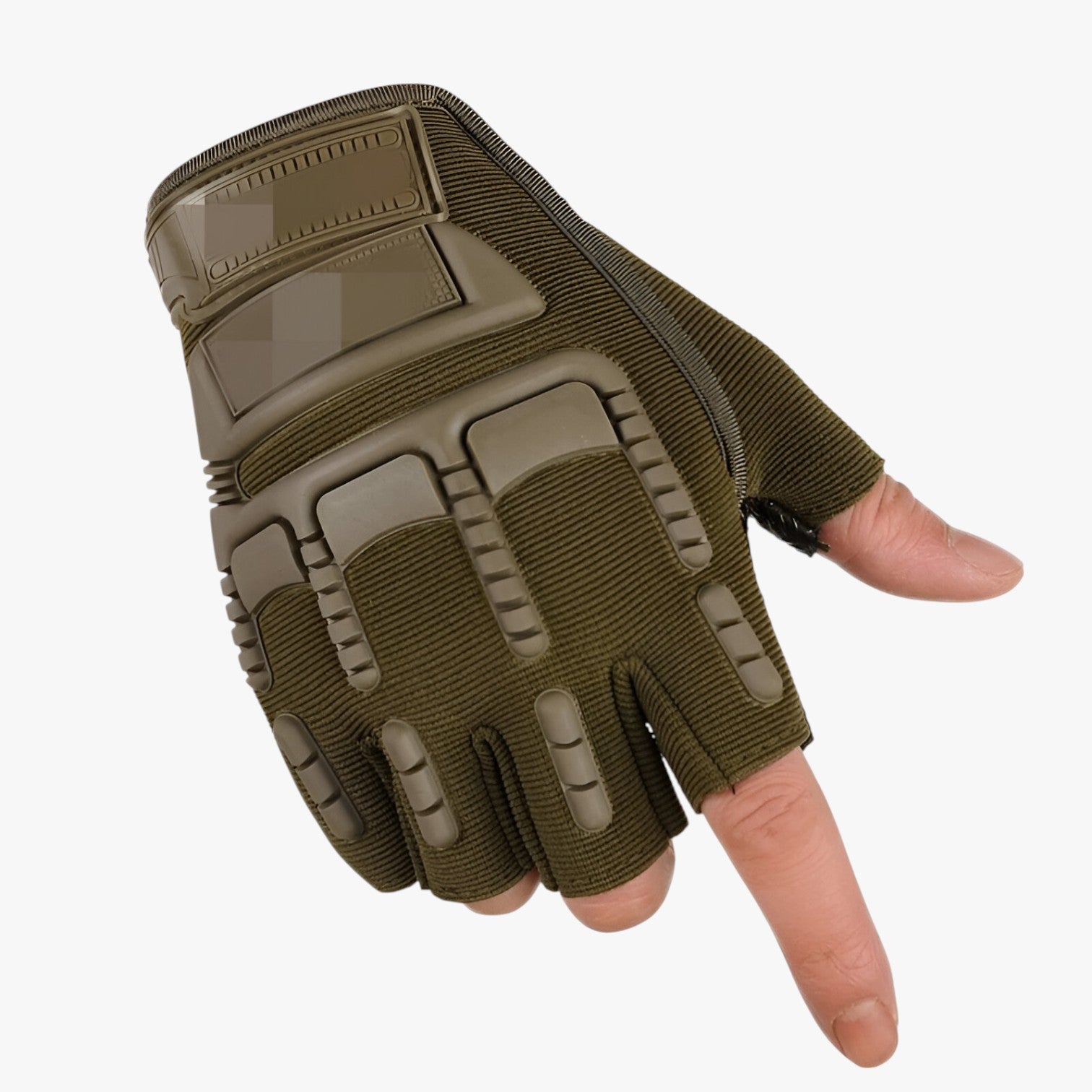 Joseph | Grip e Protezione: Guanti Tattili a Mezzo Dito - verde - gloves mens accessory - Concept Palermo