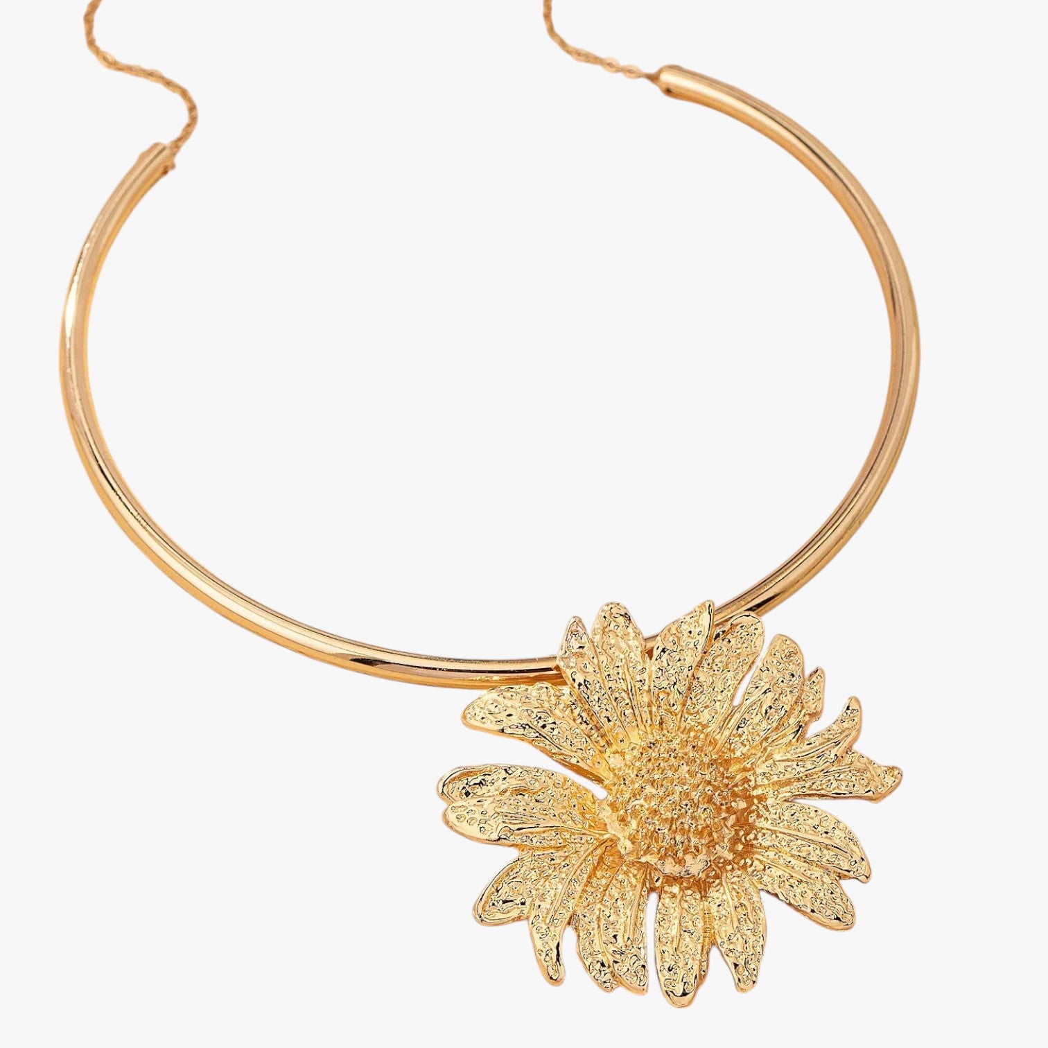 Valeria | Collana con ciondolo a forma di girasole - B - elegant womens necklaces necklace NECKLACES Necklaces for Women - Concept Palermo