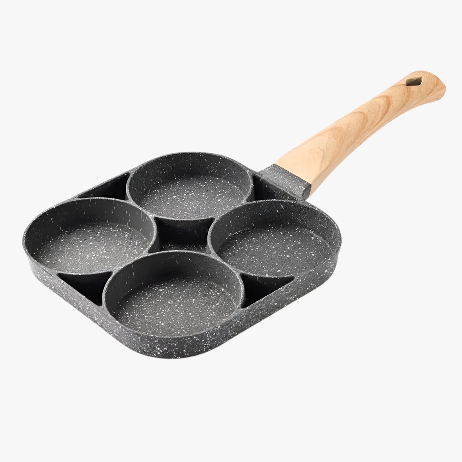 Zephyr | Padella per colazione antiaderente 4 in 1 - 4 fori - cucina - Concept Palermo