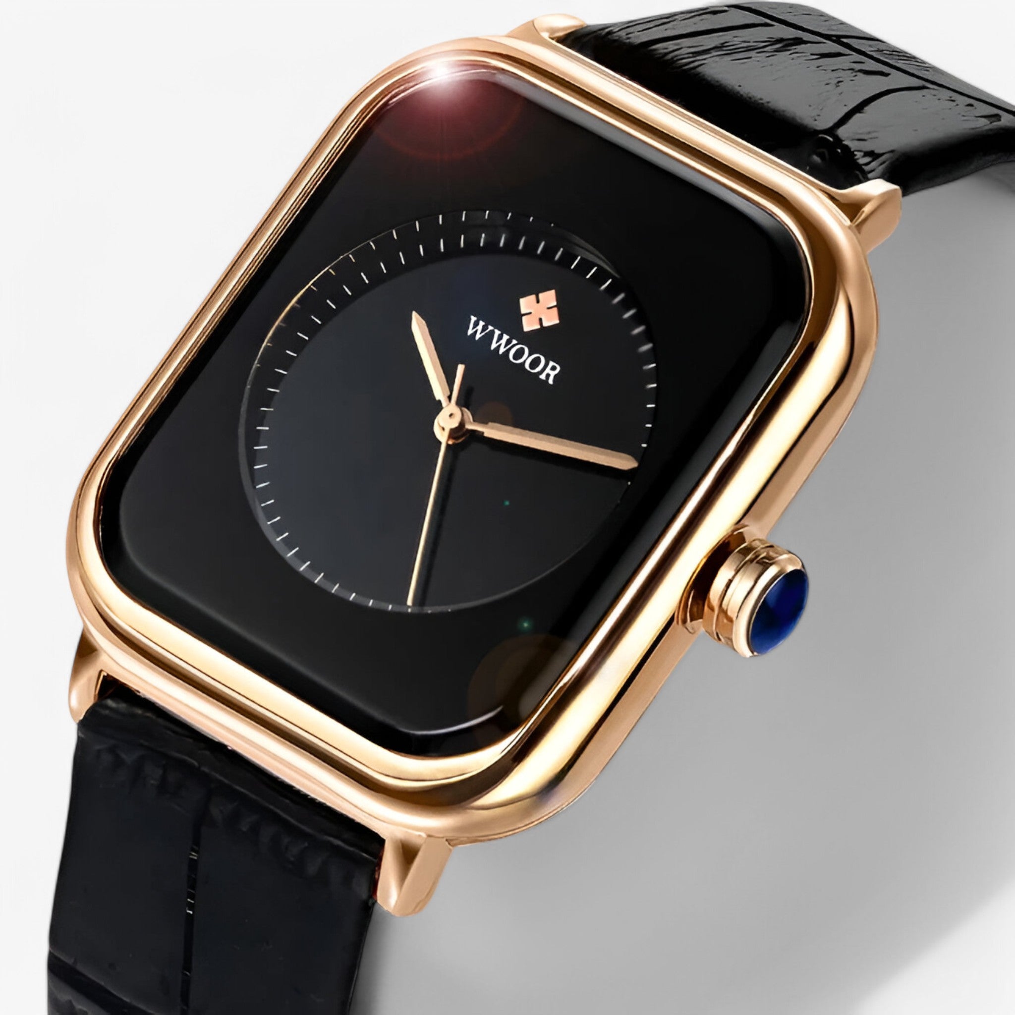 Elena | Orologio di lusso con bracciale in pelle - - female watch watch for women - Concept Palermo