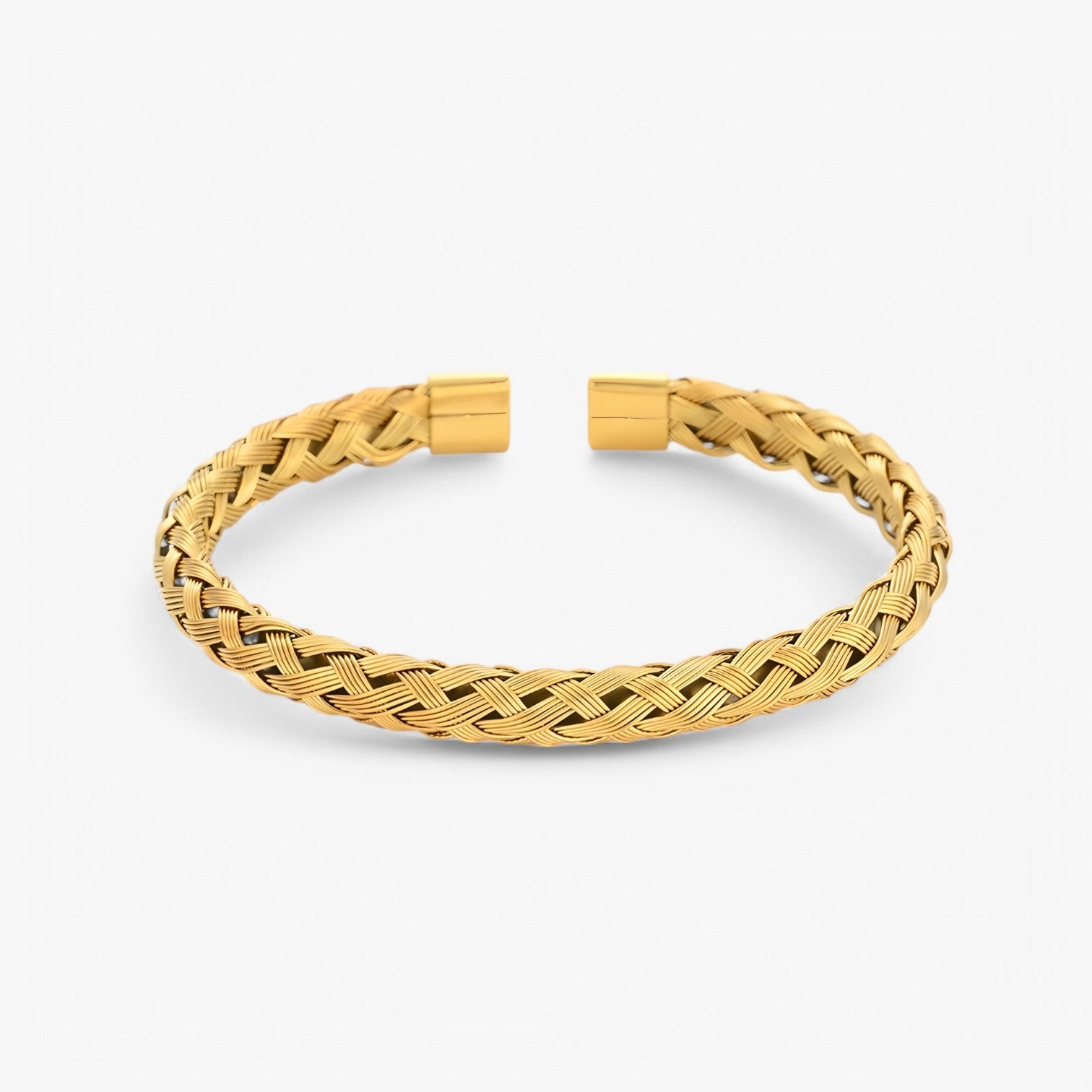Matti | Bracciale Aperto Lussuoso e Confortevole - Oro - BRACELETS mens accessory mens bracelet - Concept Palermo