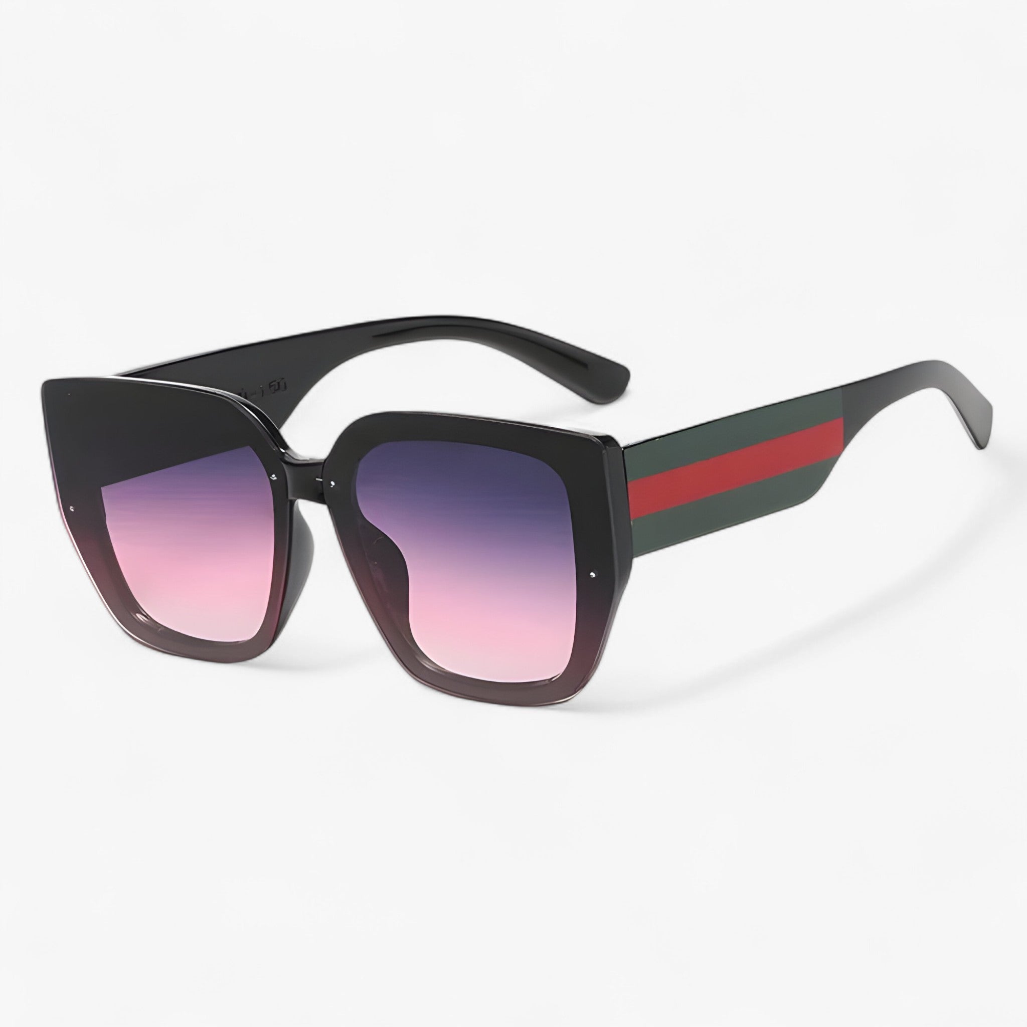 Roco | Occhiali da sole poligonali retrò multicolore da donna - Grigio Rosa - Fashion Sunglasses men sunglasses polarized mens sunglasses Polarized man sunglasses Sunglasses sunglasses polarized men - Concept Palermo