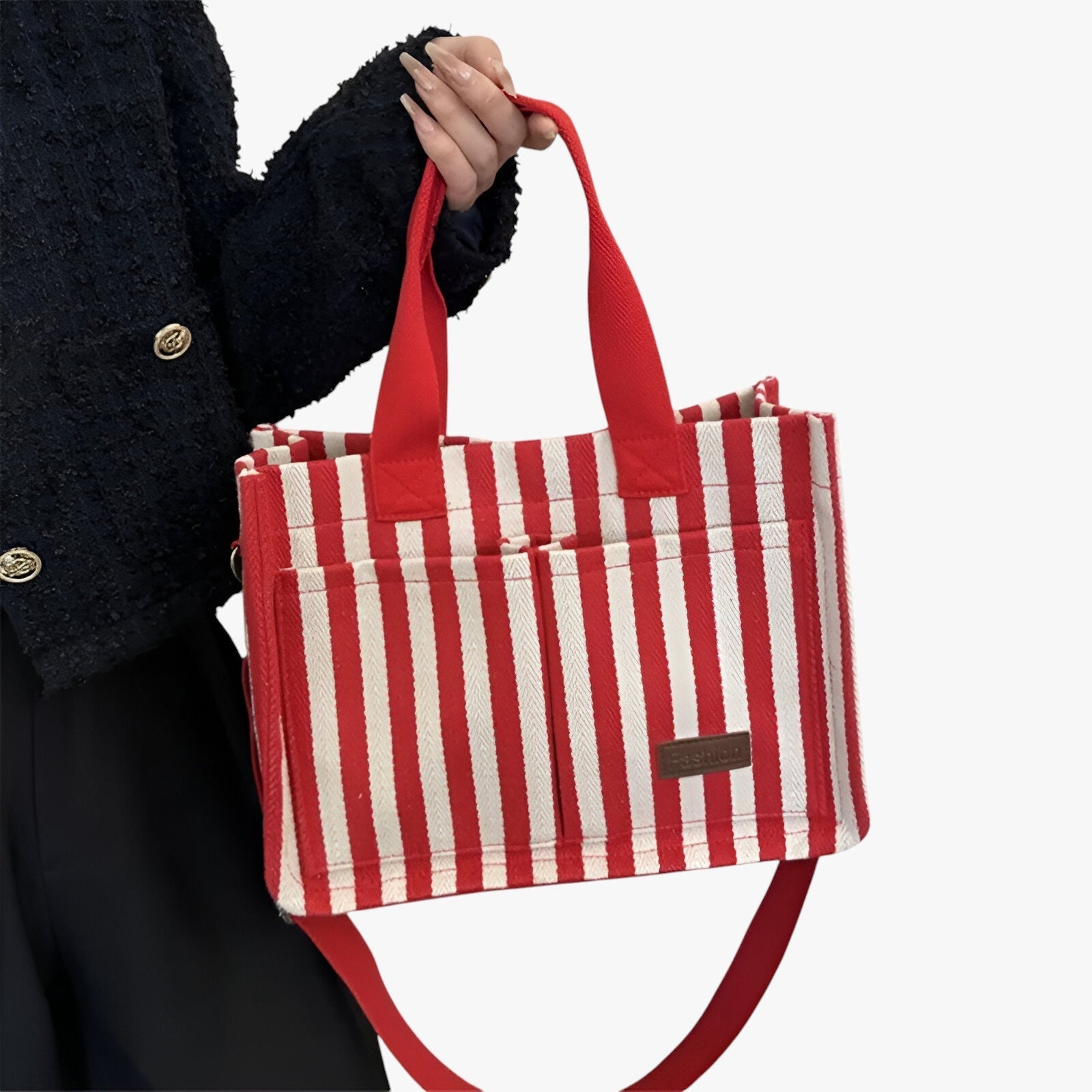 Aurora | Ampia borsa a tracolla in tela per il giorno e i viaggi - - handbags Women's handbags - Concept Palermo