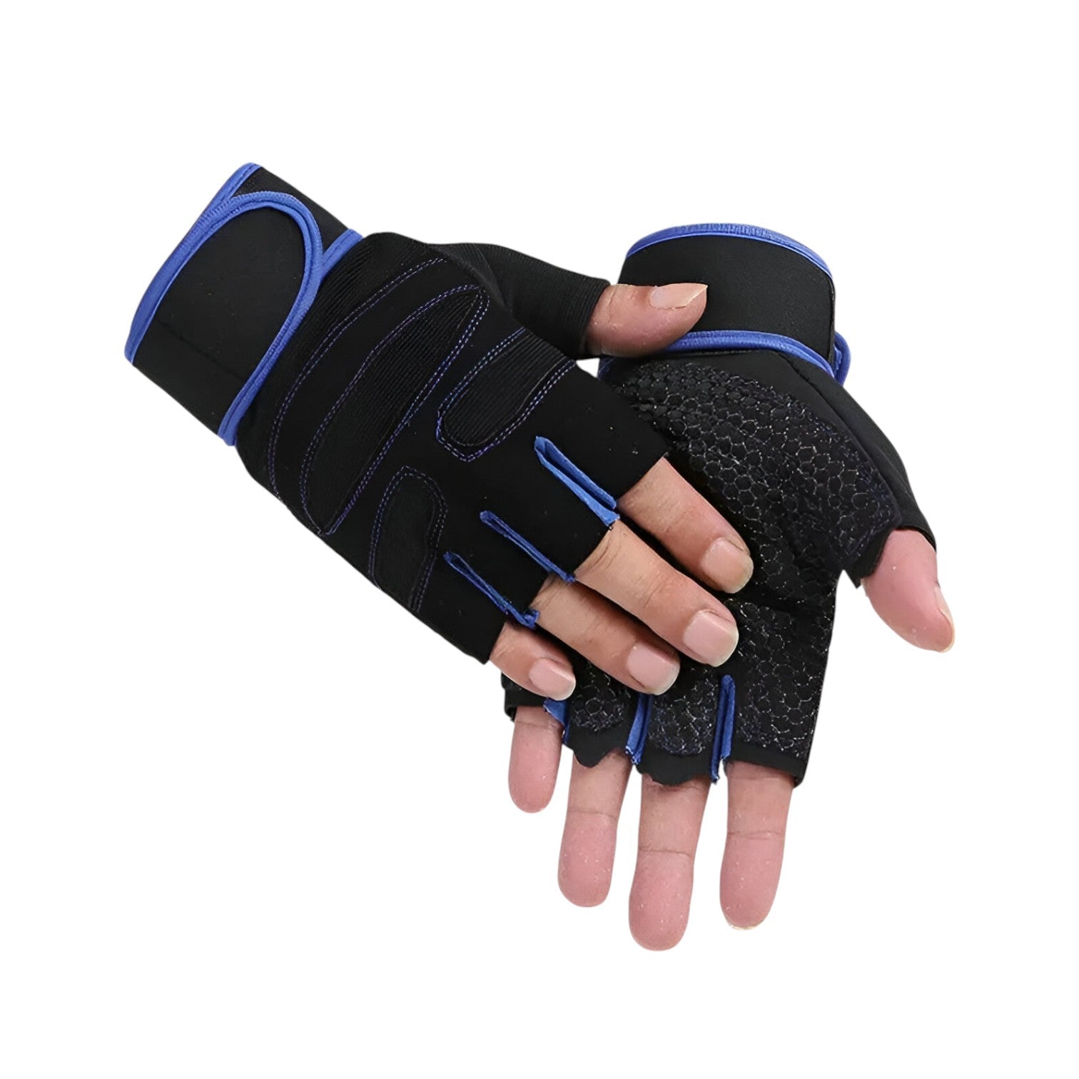 Gabriel | Guanti da palestra con supporto per il polso e protezione dagli urti - blu - gloves mens accessory - Concept Palermo