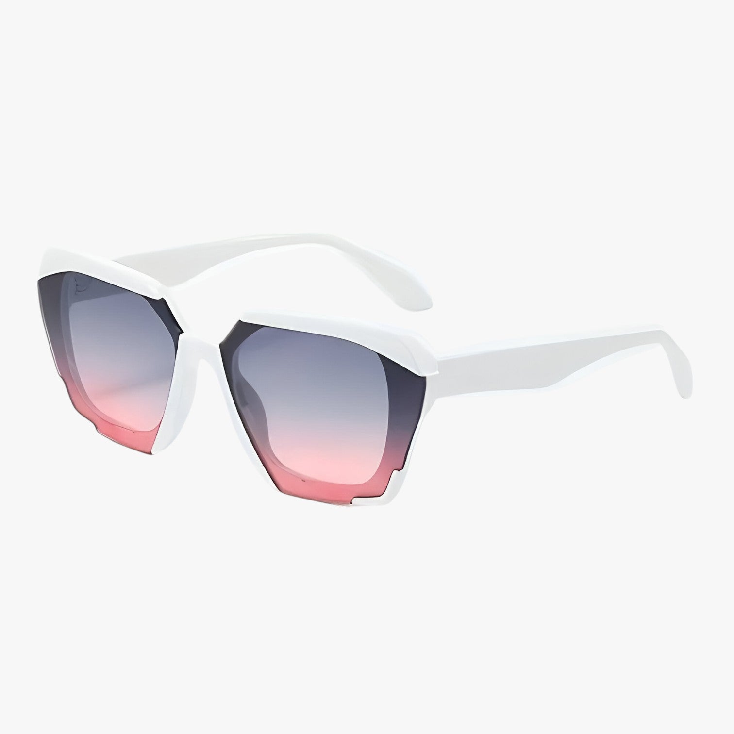 Valerie | Occhiali da sole quadrati sfumati da donna - Bianco - Fashion Sunglasses polarized sunglasses women Sunglasses sunglasses for women - Concept Palermo