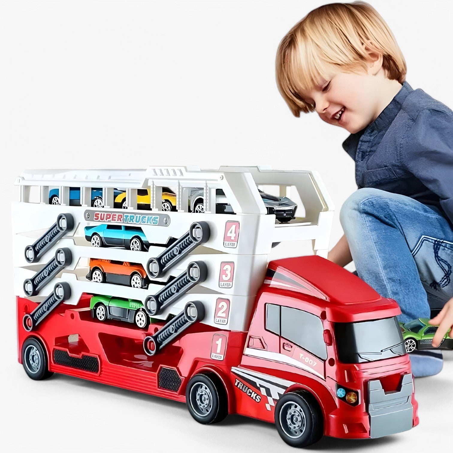 Paxton | Camion della Spazzatura Giocattolo – Gioco di Trasporto Educativo e Divertente - - toys toys & gifts toys for kids - Concept Palermo