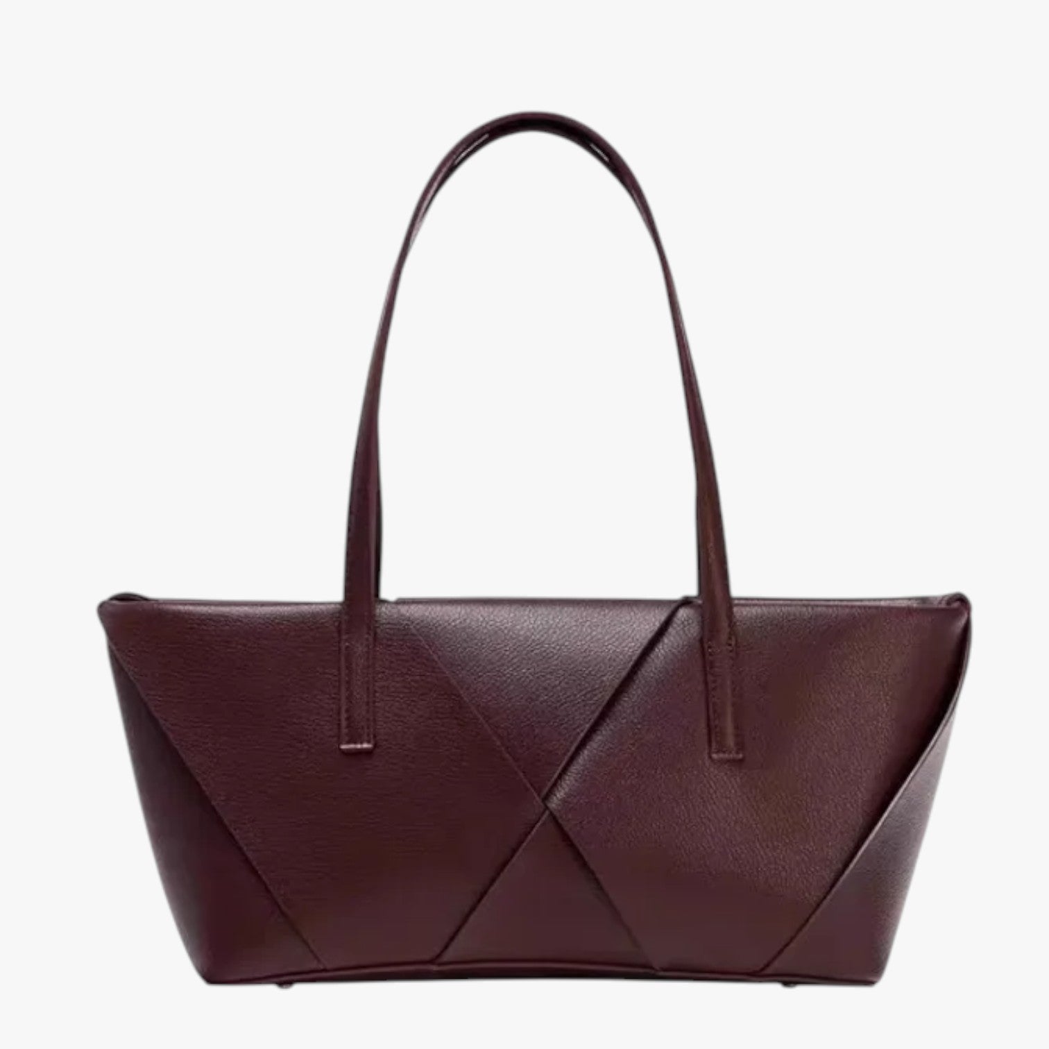 Vienna | Elegante borsa a tracolla in pelle liscia - Borgogna - bag Bags handbags women bags Women's handbags - Concept Palermo