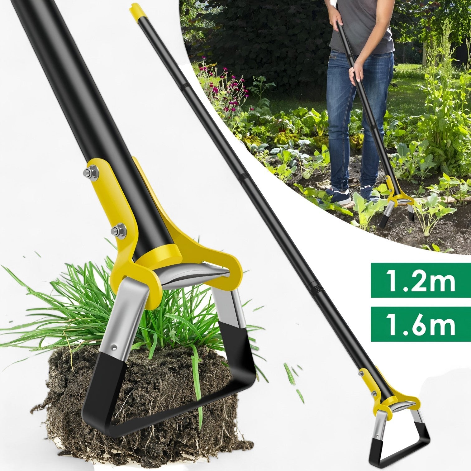 Yvonne | Tacco a triangolo – Affilato, Ergonomico e Durevole - - garden Garden Shovel Garden supplies garden tools Home & Garden - Concept Palermo