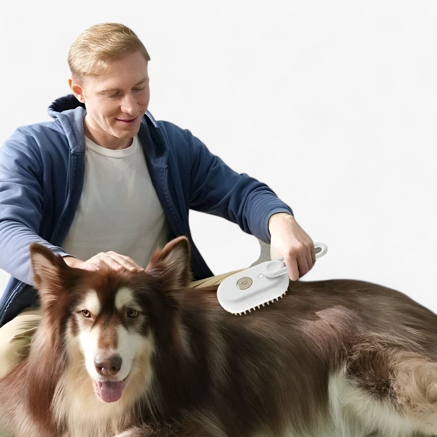Euna | Spazzola Elettrica per Vapore e Massaggio per Animali Domestici - - pet pet accessories PET SUPPLIES - Concept Palermo