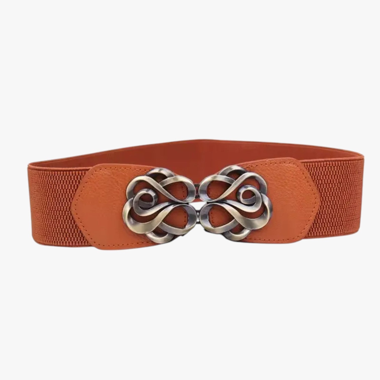 Jenna | Cintura elastica decorativa per abiti e giacche - Khaki - Belts waist belt for women Womens belt - Concept Palermo