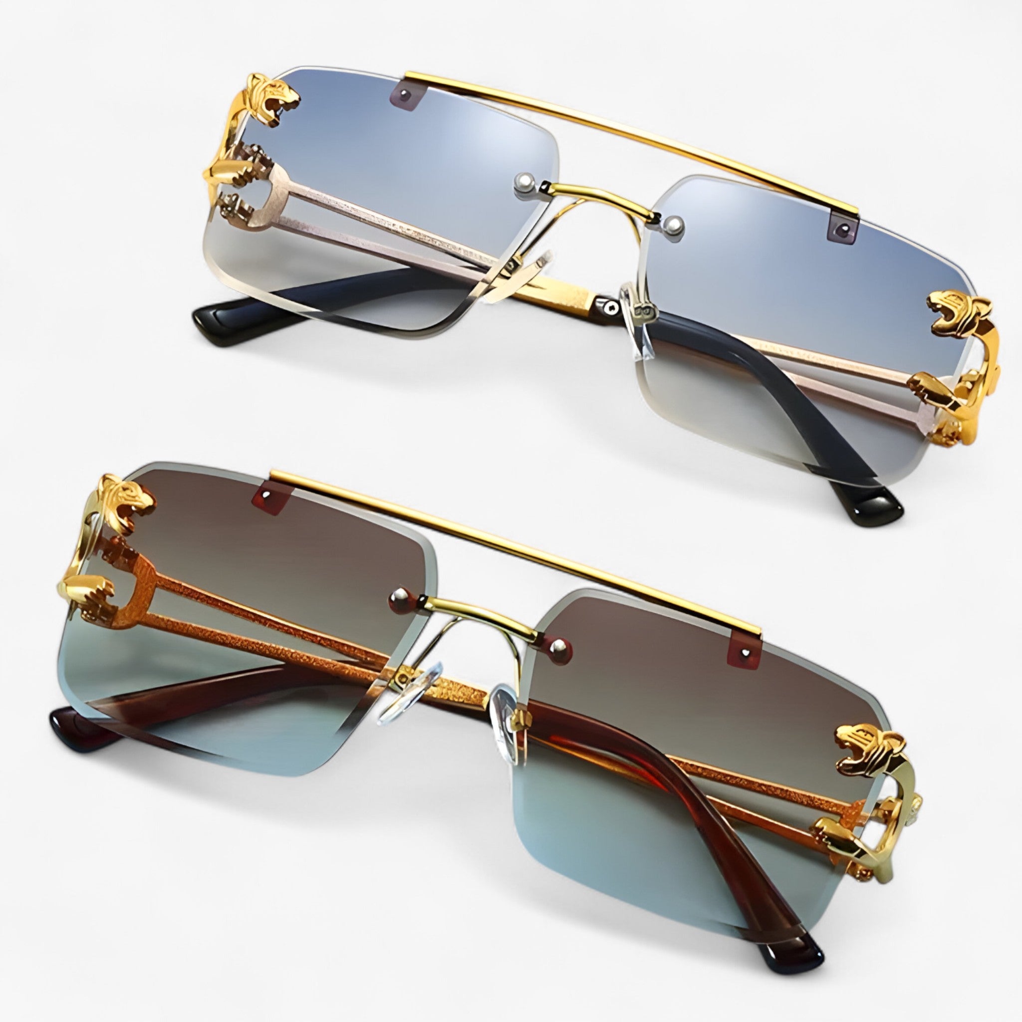 Jens | Occhiali da sole vintage senza montatura a specchio - - Fashion Sunglasses men sunglasses polarized mens sunglasses Polarized man sunglasses Sunglasses sunglasses polarized men - Concept Palermo