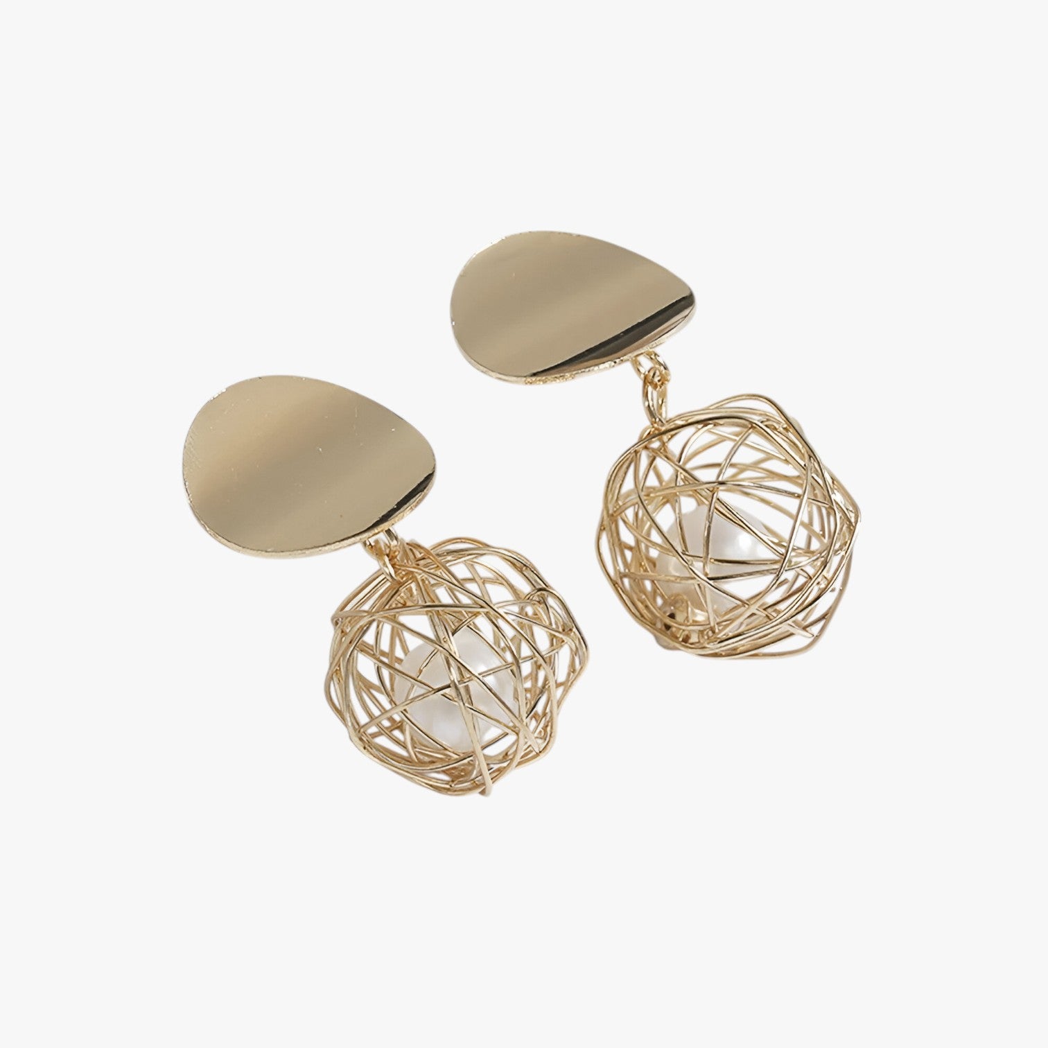 Genalyn | Orecchini a sfera in oro - con un tocco vintage - - EARRINGS New Fashion Earrings womens earring - Concept Palermo