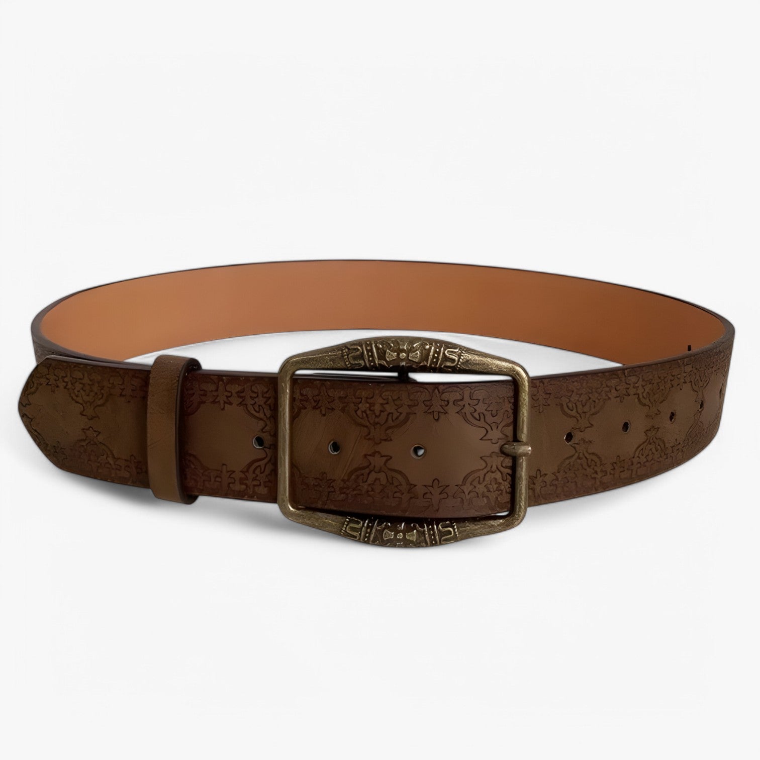 Myka | Cintura in pelle floreale – Stile senza tempo e fascino rustico - - belts waist belt for women Womens belt - Concept Palermo