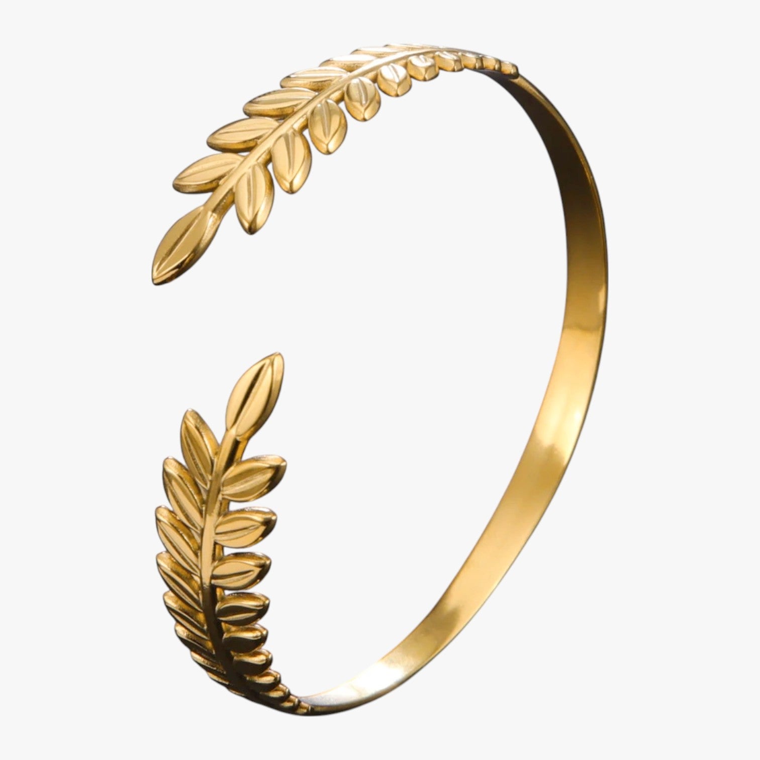 Adele | Bracciale Boho Dorato con Foglia d’Alloro – Eleganza Classica che Ispira - Colore Oro Regolabile - BRACELET BRACELET FOR WOMEN BRACELETS bracelets for women - Concept Palermo