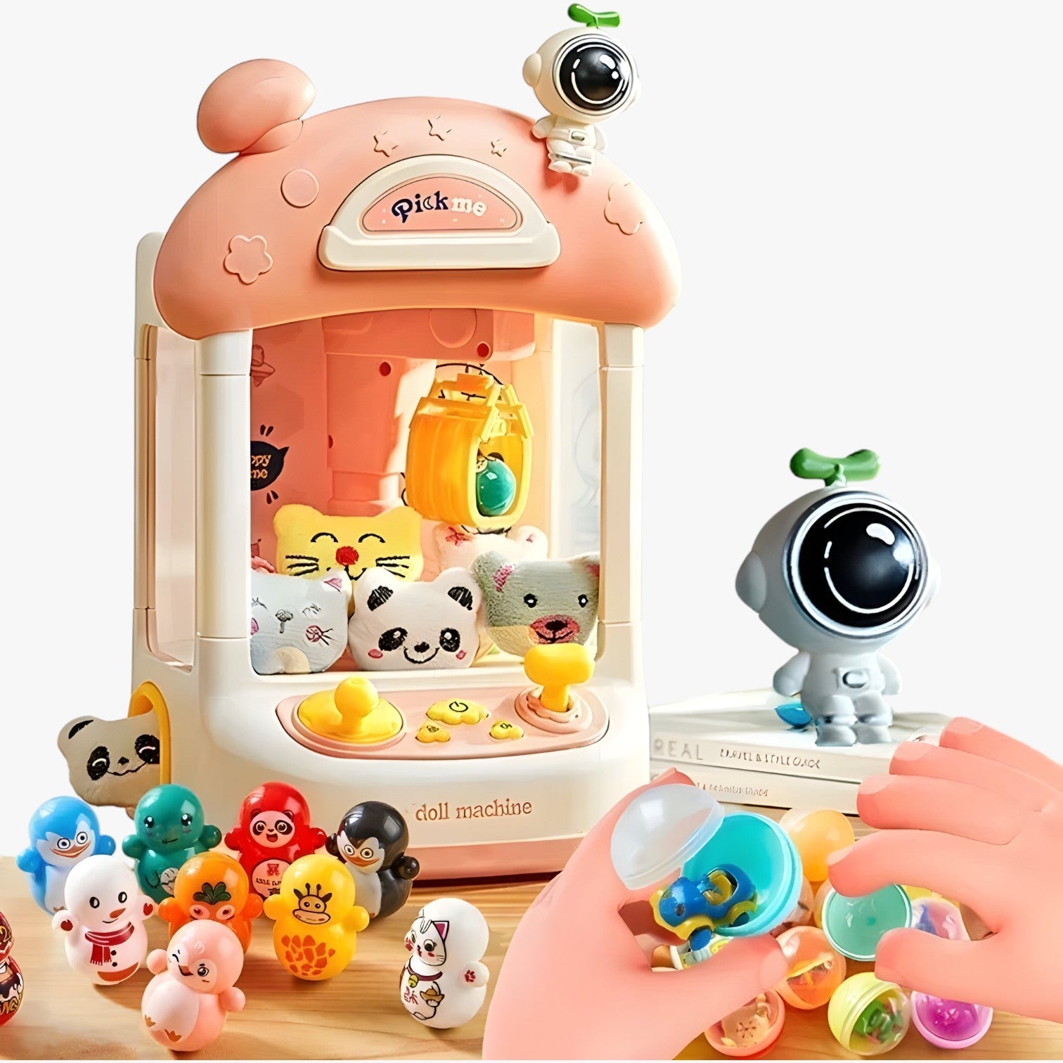 Remi | Mini Macchina per Raccogliere – Giocattolo da astronauta con luce e musica - - toys toys & gifts toys for kids - Concept Palermo