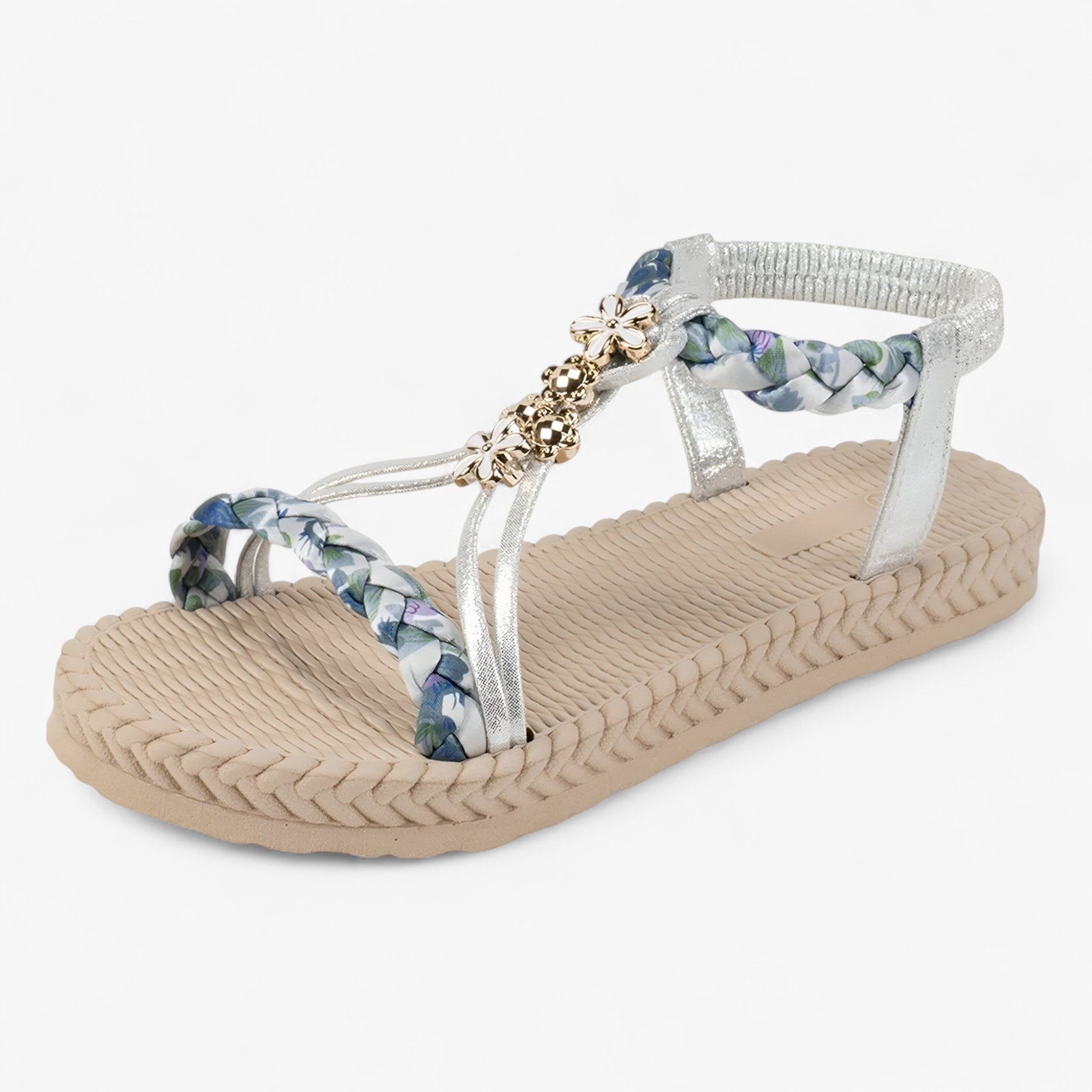 Rossi | Sandali Estivi con Zeppa - Blu - - Concept Palermo