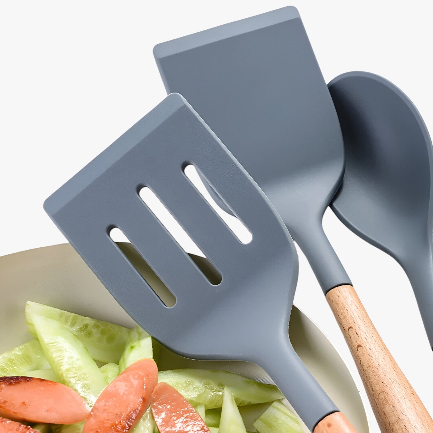 Armando | Set da cucina in silicone – resistente al calore, antiaderente e con spazio di stoccaggio - - Kitchen kitchen accessory kitchen tools - Concept Palermo