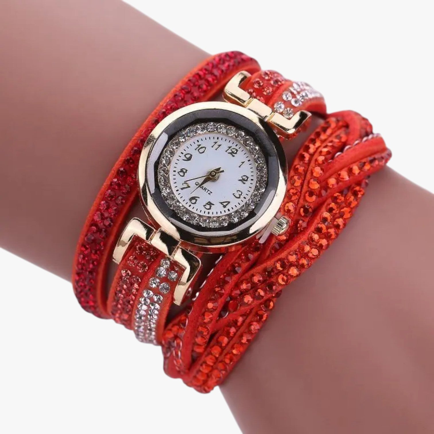 Heidi | Orologio da donna con cinturino lungo in pelle: eleganza e lucentezza in uno - - female watch watch watch for women - Concept Palermo