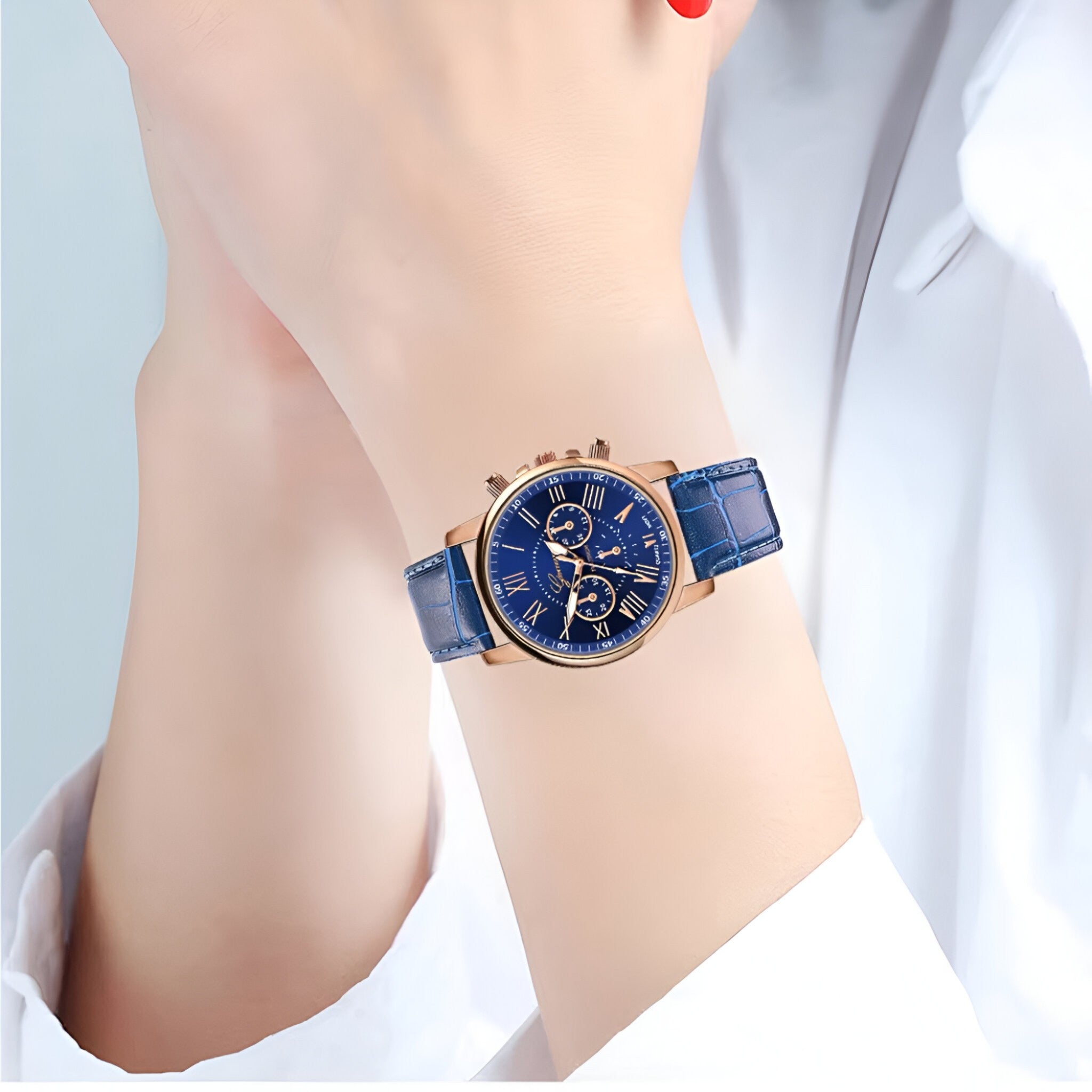 Lia | Elegante orologio da polso in pelle - - female watch watch for women - Concept Palermo