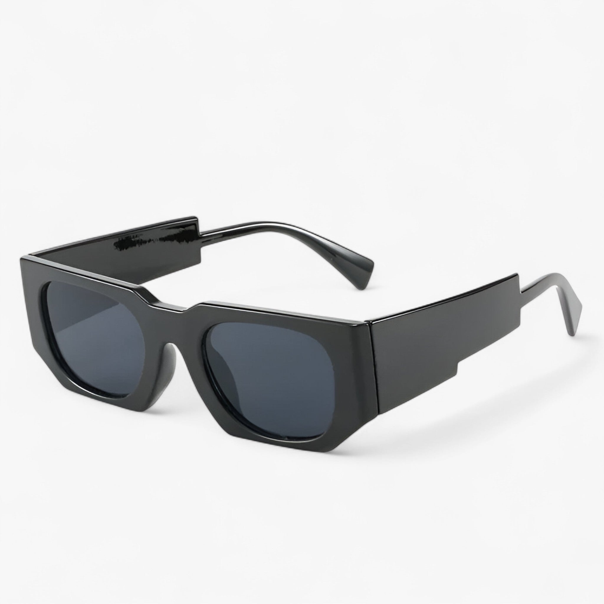 Axel | Occhiali da sole rettangolari punk stile - nero Come mostrato - Fashion Sunglasses men sunglasses polarized Polarized man sunglasses Sunglasses sunglasses polarized men - Concept Palermo