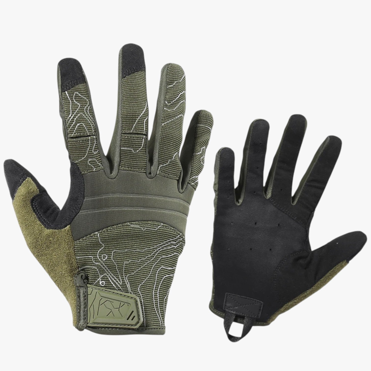 Troy | Guanti tattici touch screen traspiranti a dita complete - - gloves gloves for men mens gloves - Concept Palermo