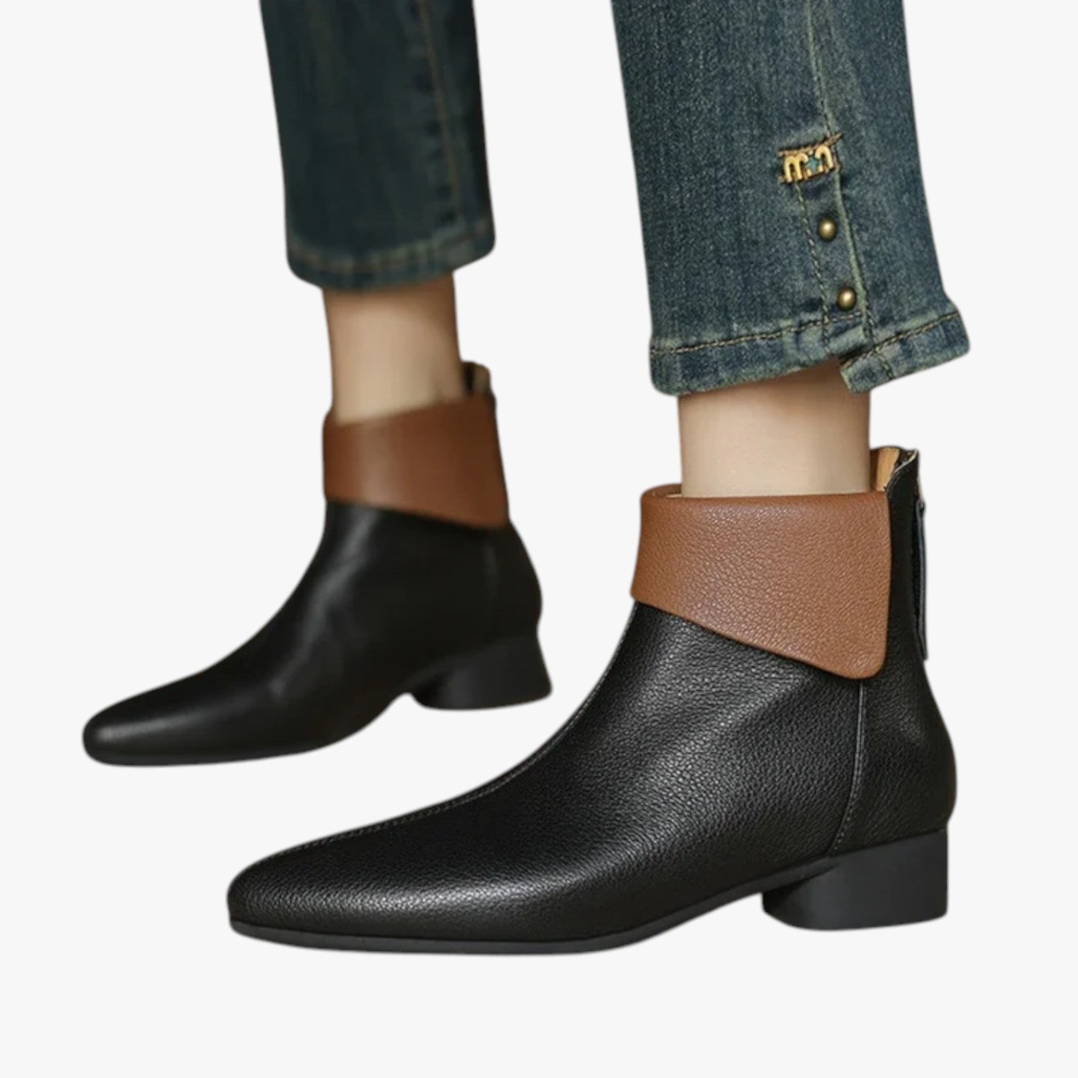 Amelia | Stivaletti retrò in pelle: comfort e stile per l'autunno - - BOOTS Boots & Shoes Leather Boots womens boots - Concept Palermo