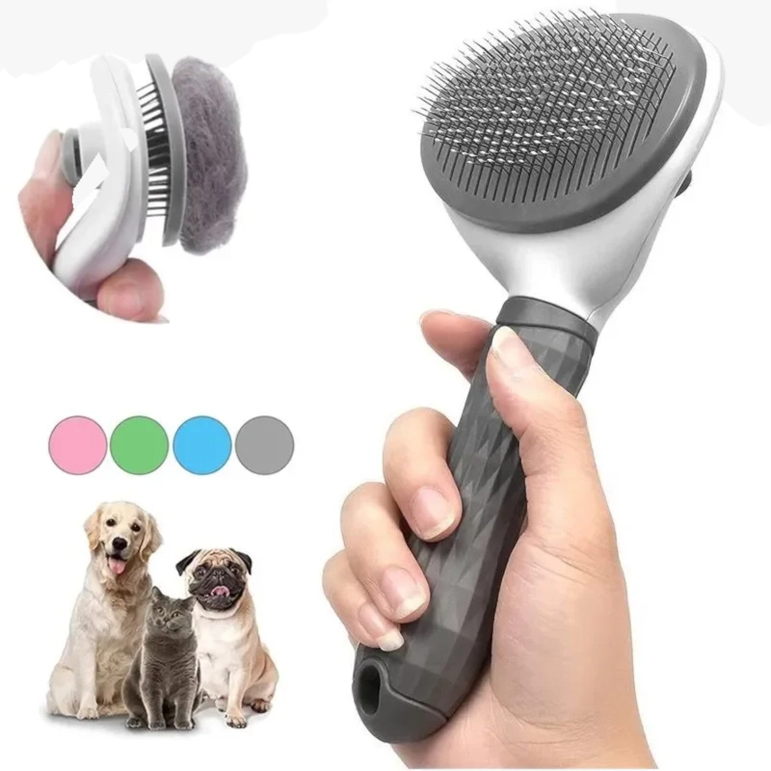 Velvet | Spazzola per la cura e rimozione dei peli per animali domestici - - animali domestici - Concept Palermo