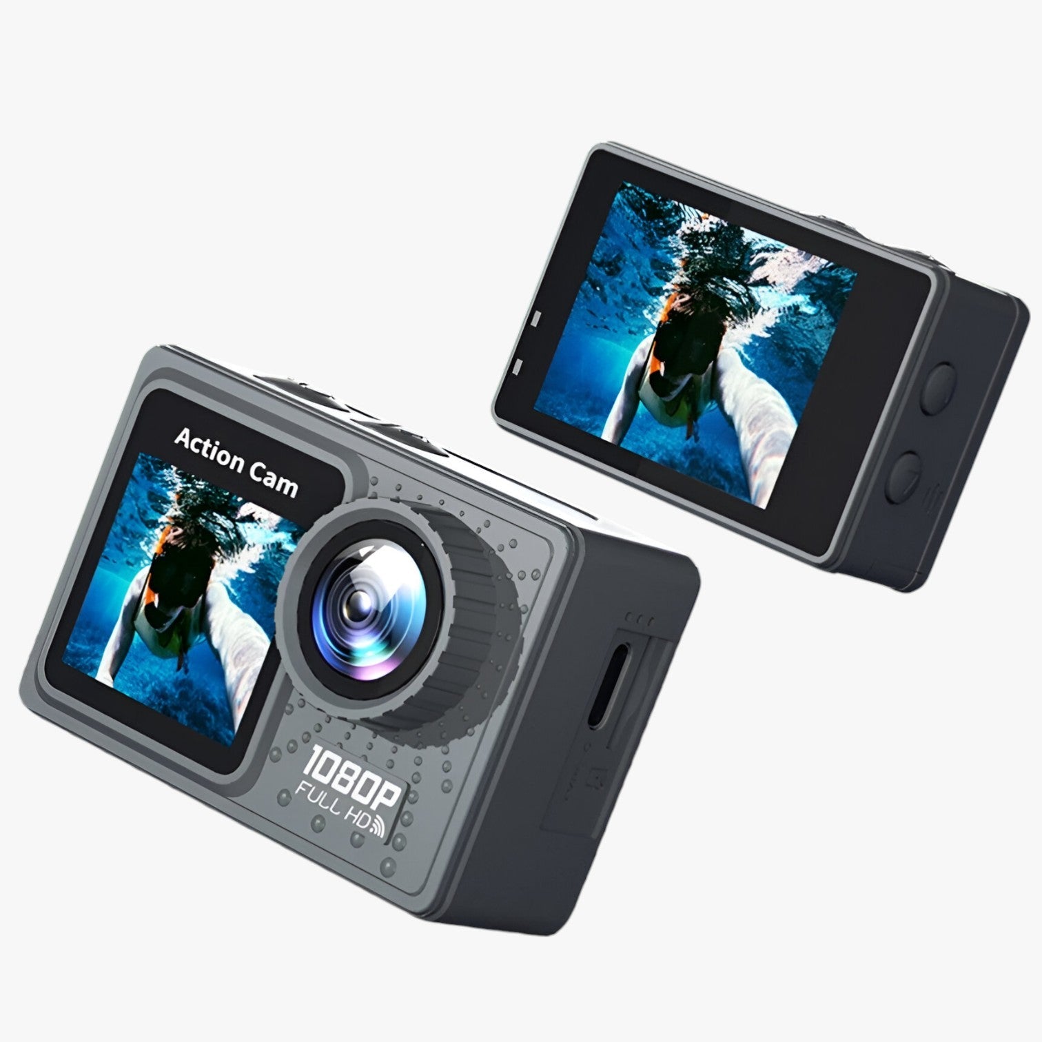 Malo | Action Camera HD WiFi – Immagini nitide & impermeabile fino a 30m - - camera gadget - Concept Palermo