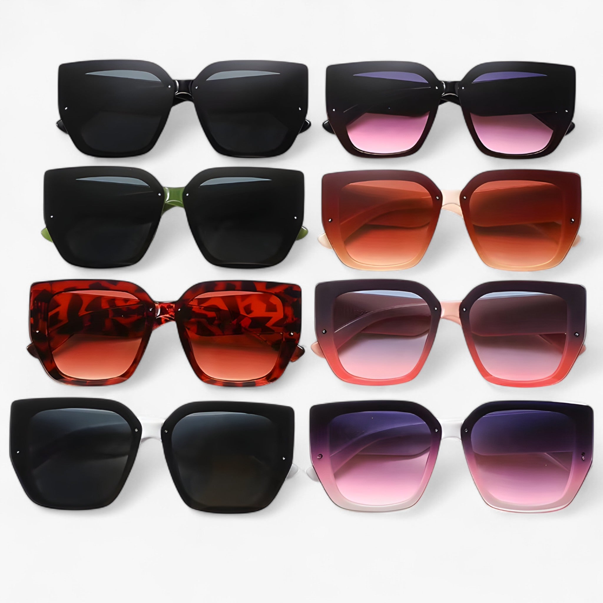 Roco | Occhiali da sole poligonali retrò multicolore da donna - - Fashion Sunglasses men sunglasses polarized mens sunglasses Polarized man sunglasses Sunglasses sunglasses polarized men - Concept Palermo