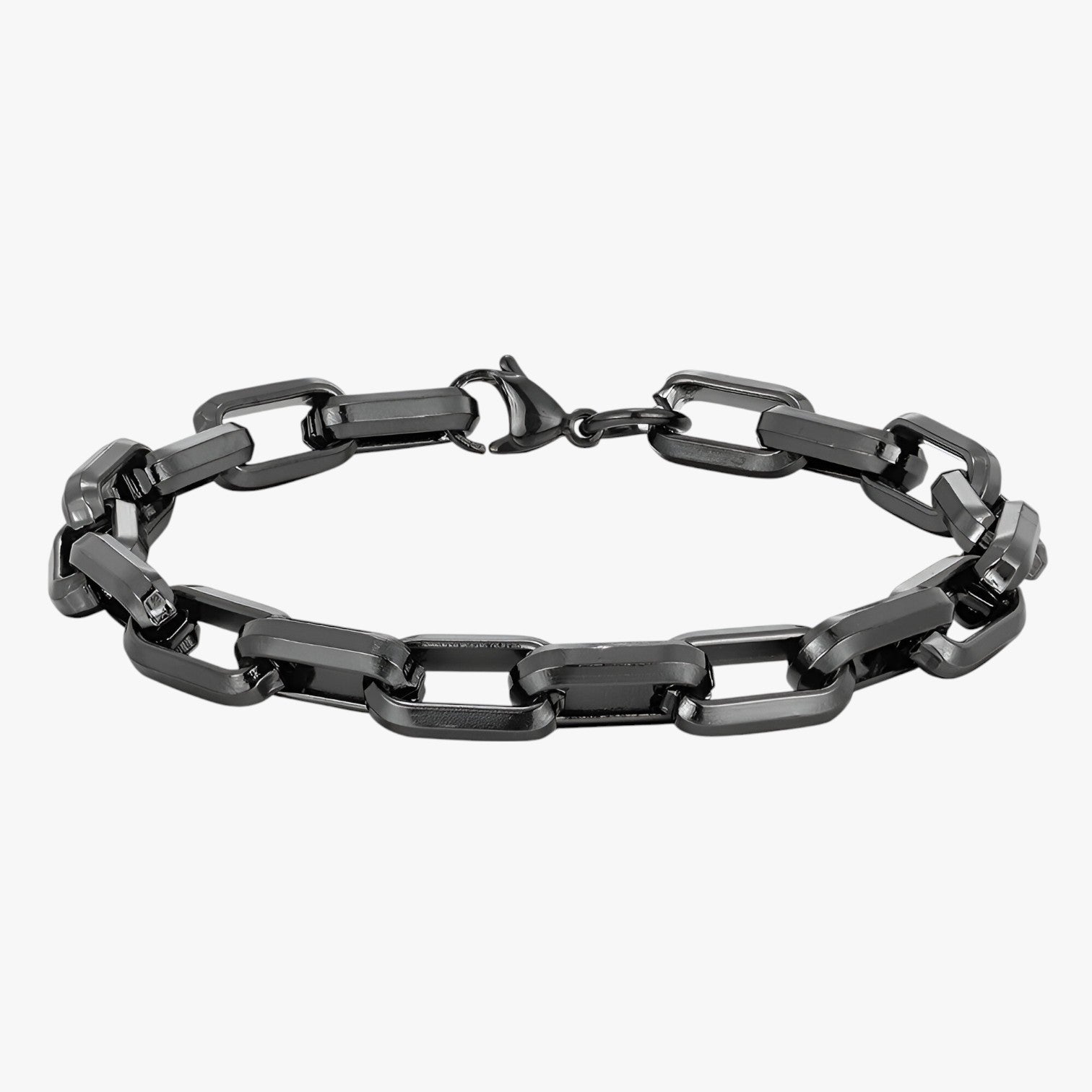 Francisco | Stile robusto e look potente – Il bracciale che si fa notare - Nero - BRACELET mens accessory mens bracelet - Concept Palermo
