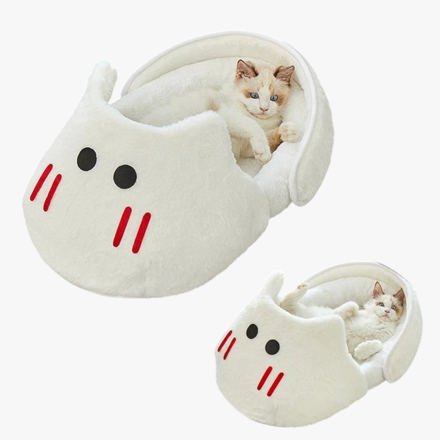 Amy | Letto Morbido a Forma di Coniglio Il Nido Perfetto per il Sonno del Tuo Gatto - - pet pet bed pet beds PET SUPPLIES pet's bed - Concept Palermo