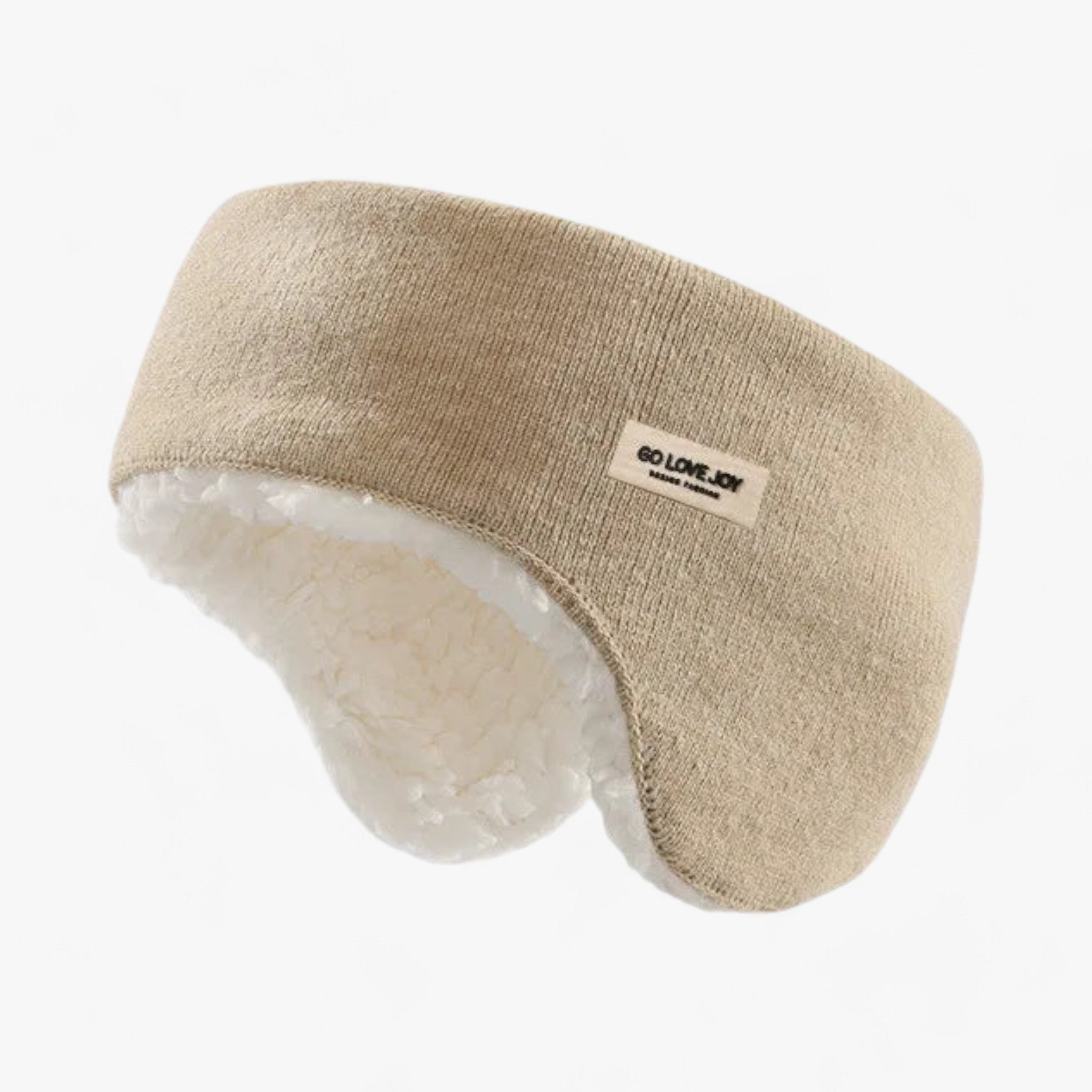 Agatha | Tappi per le orecchie in pelliccia insonorizzata - confortevoli e con cancellazione del rumore - Beige - - Concept Palermo