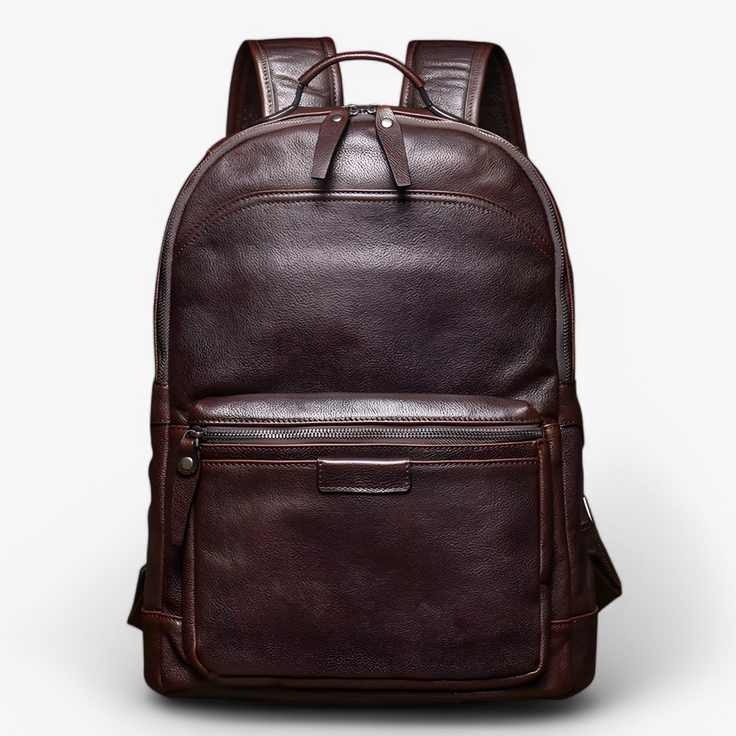 Diogo | Luxe Zaino in Pelle per Laptop – Elegante e Spazioso - Marrone - bag Leather Bag mens bag - Concept Palermo