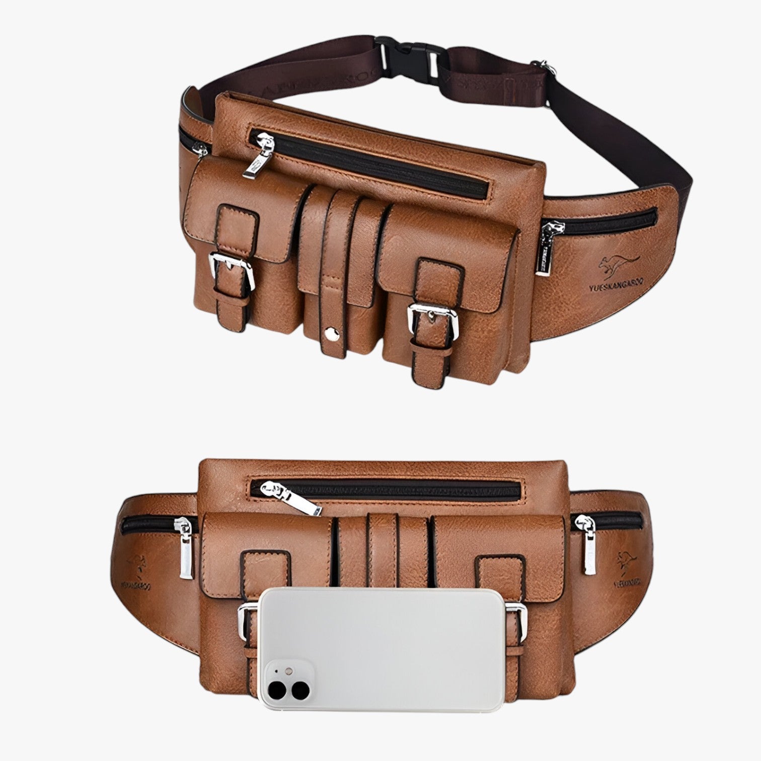Darwin | Marsupio in pelle da uomo - Comodo, sicuro e perfetto - - bag Bags Leather Bag mens bag - Concept Palermo
