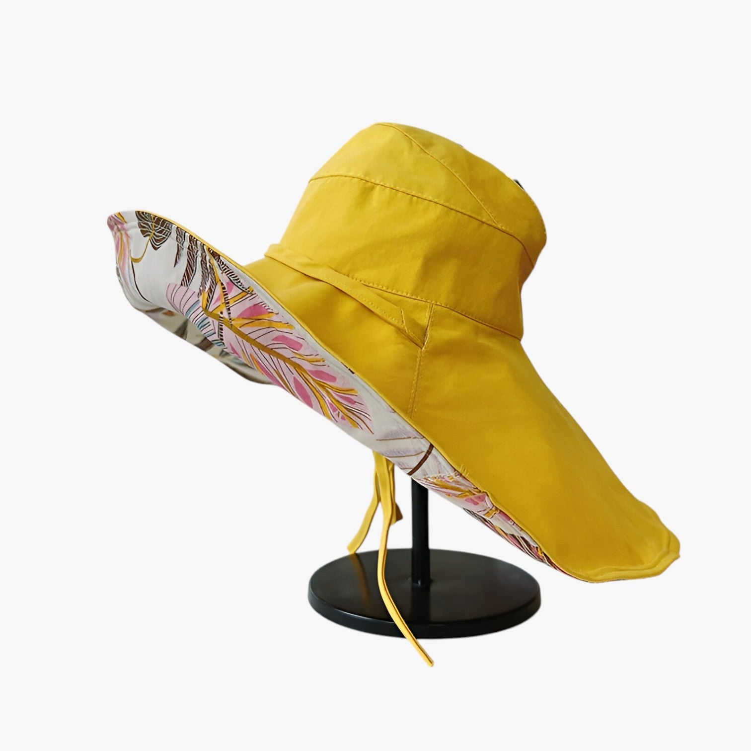 Marjorie | Cappello estivo con tesa larga – Massima protezione UV in stile Boho - Giallo L - beach hat Hat for girls summer hat sun hat Sun Hats women hat - Concept Palermo