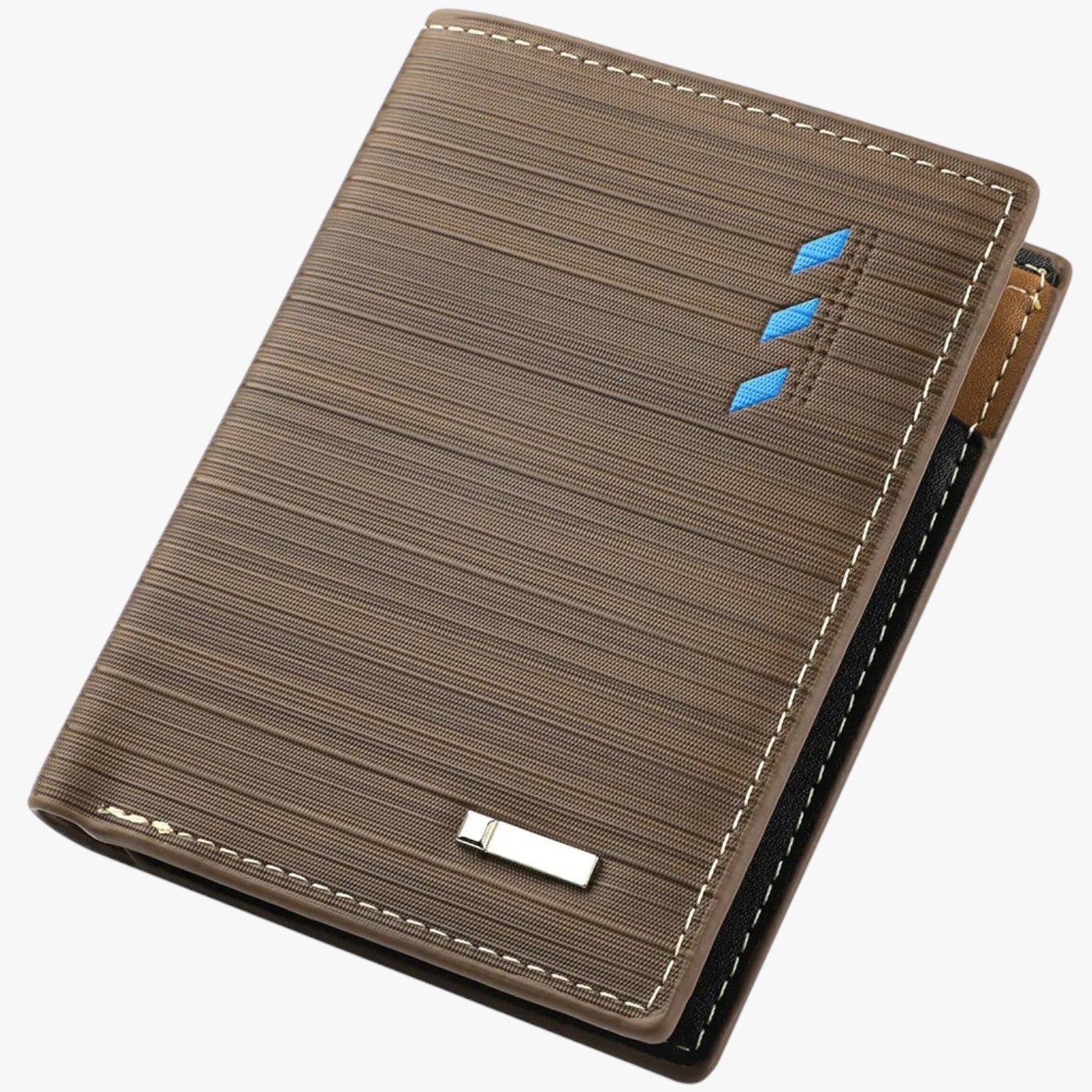 Luca | Portafoglio da Uomo Compatto e Multifunzionale - marrone 1 - mens accessory mens wallet wallet - Concept Palermo