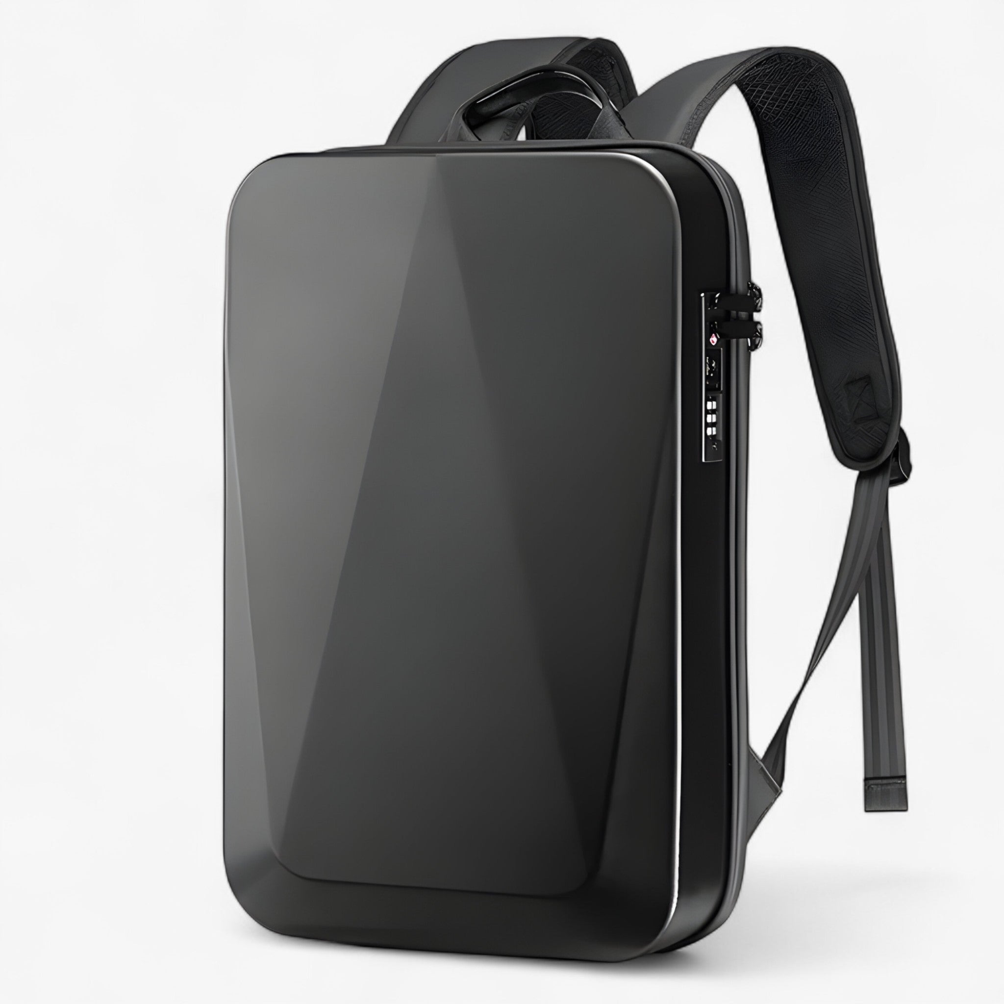 Dimitri | Zaino antifurto con guscio rigido per laptop - Nero - Backpacks - Concept Palermo