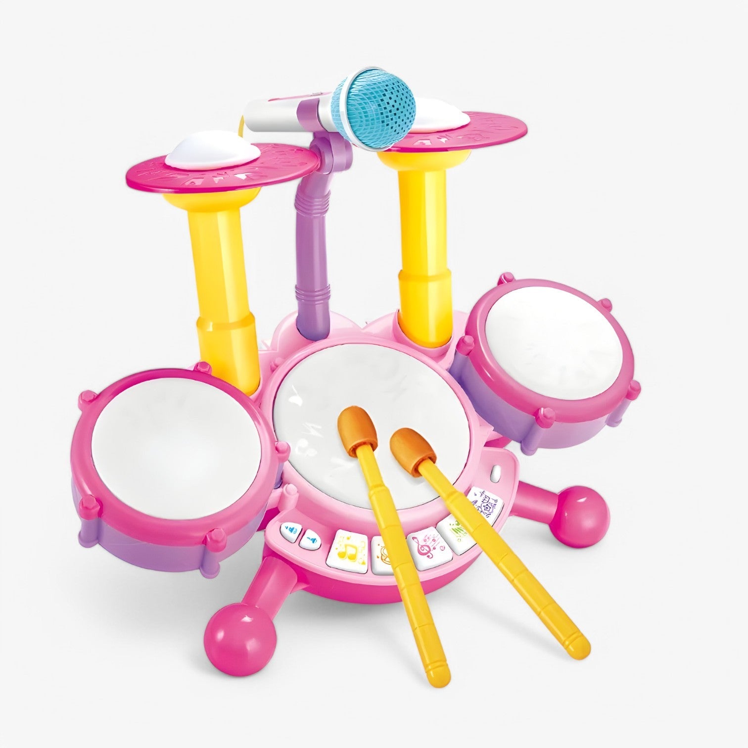 Kayden | Set di Tamburi Educativo per Bambini - Musica e Divertimento in Uno - - toys toys & gifts toys for kids - Concept Palermo