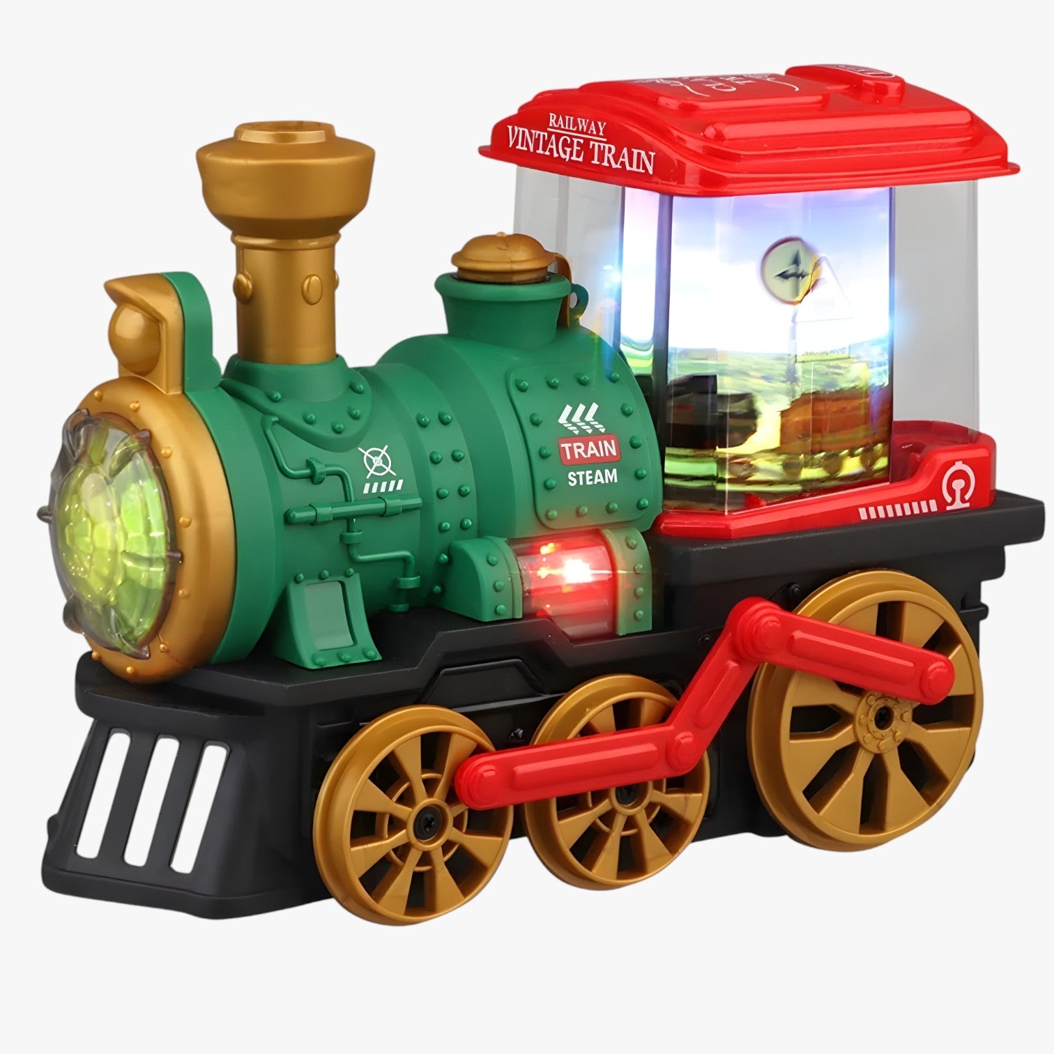 Cosmo | Treno a Vapore Elettrico – Divertimento Realistico per Bambini - - toys toys & gifts toys for kids - Concept Palermo