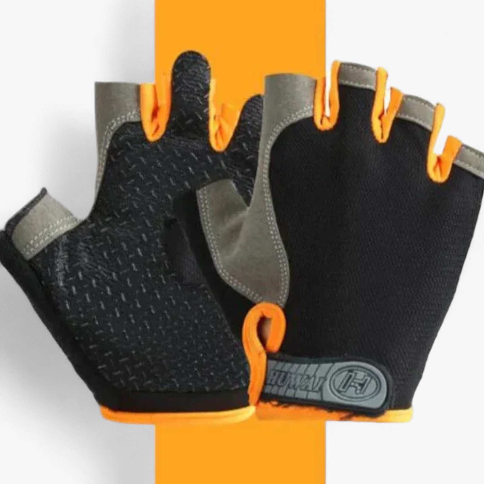 Guanti sportivi antiscivolo GripMaster: freschi, comodi e resistenti - Arancione - bicycle gloves gloves gloves for men mens gloves - Concept Palermo