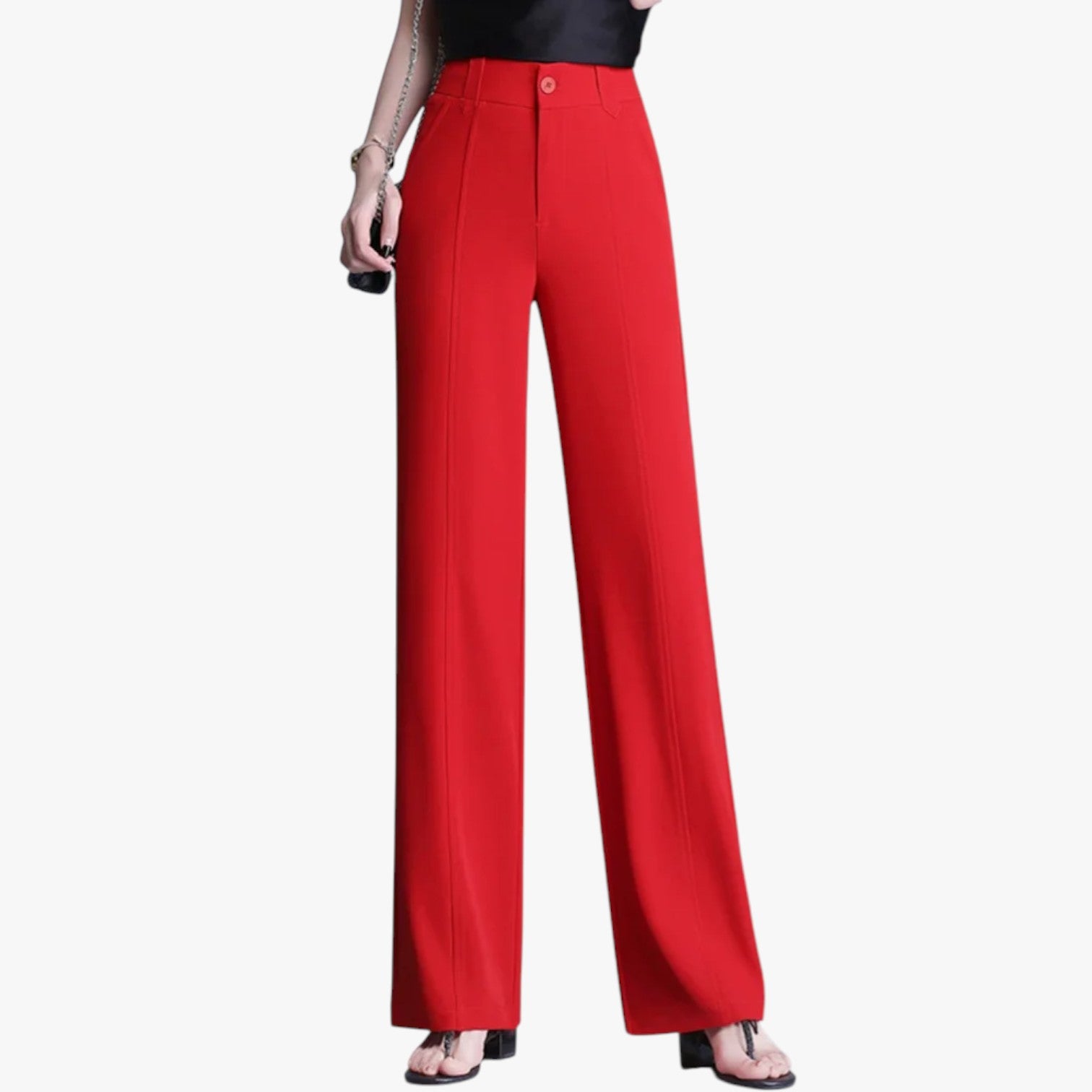 Regine | Pantaloni bianchi oversize - Eleganza e comfort dalla L alla 6XL - - pants pants for women women pants - Concept Palermo