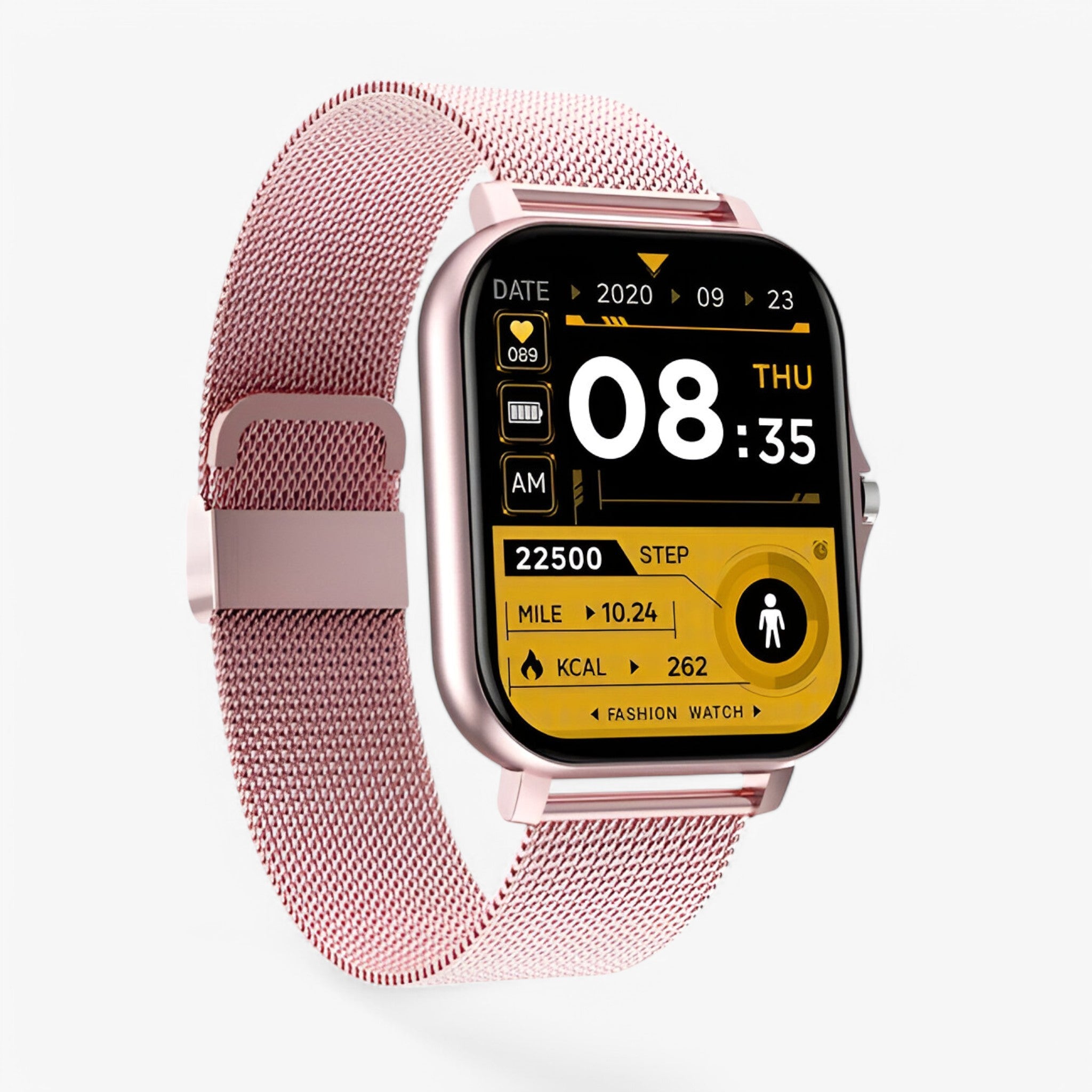 Matteo | Smartwatch intelligente ed elegante - Rosa - - Concept Palermo