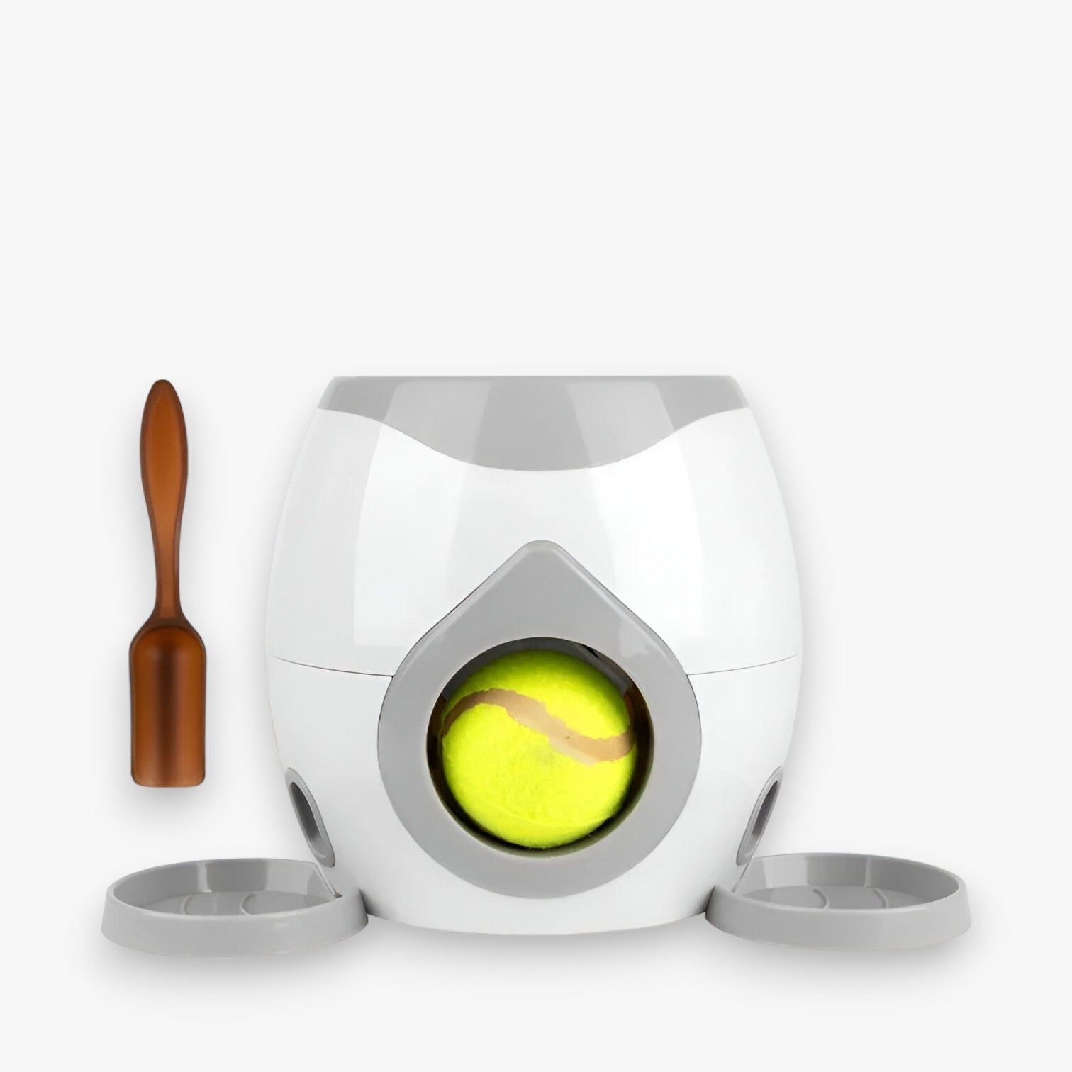 Kipper | Distributore Intelligente di Tennis e Snack per Cani - Grigio Con due palline - pet pet accessories PET SUPPLIES - Concept Palermo