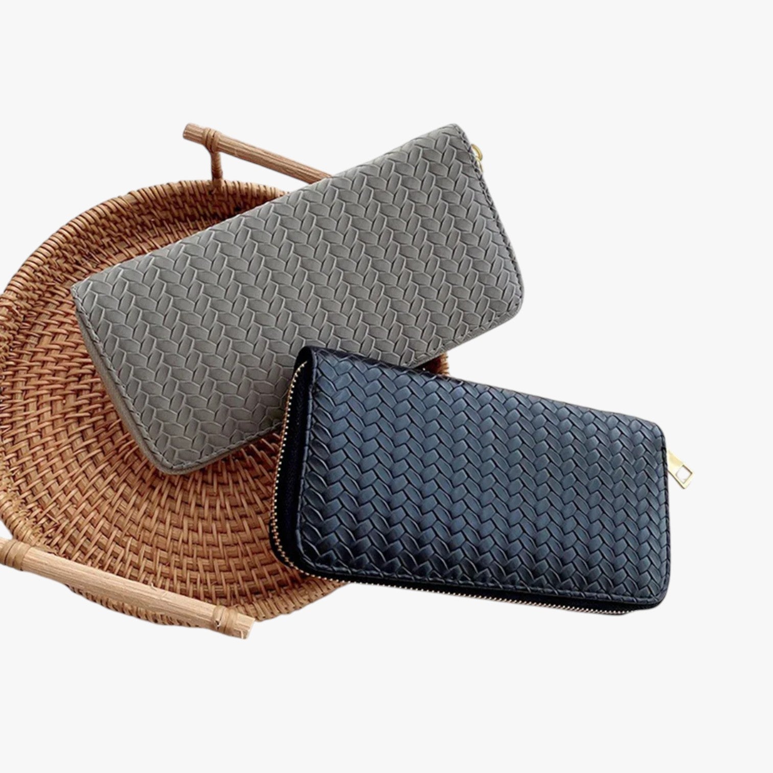 Ivory | Elegante portafoglio lungo con porta telefono e porta carte - - wallet wallets womens wallet - Concept Palermo
