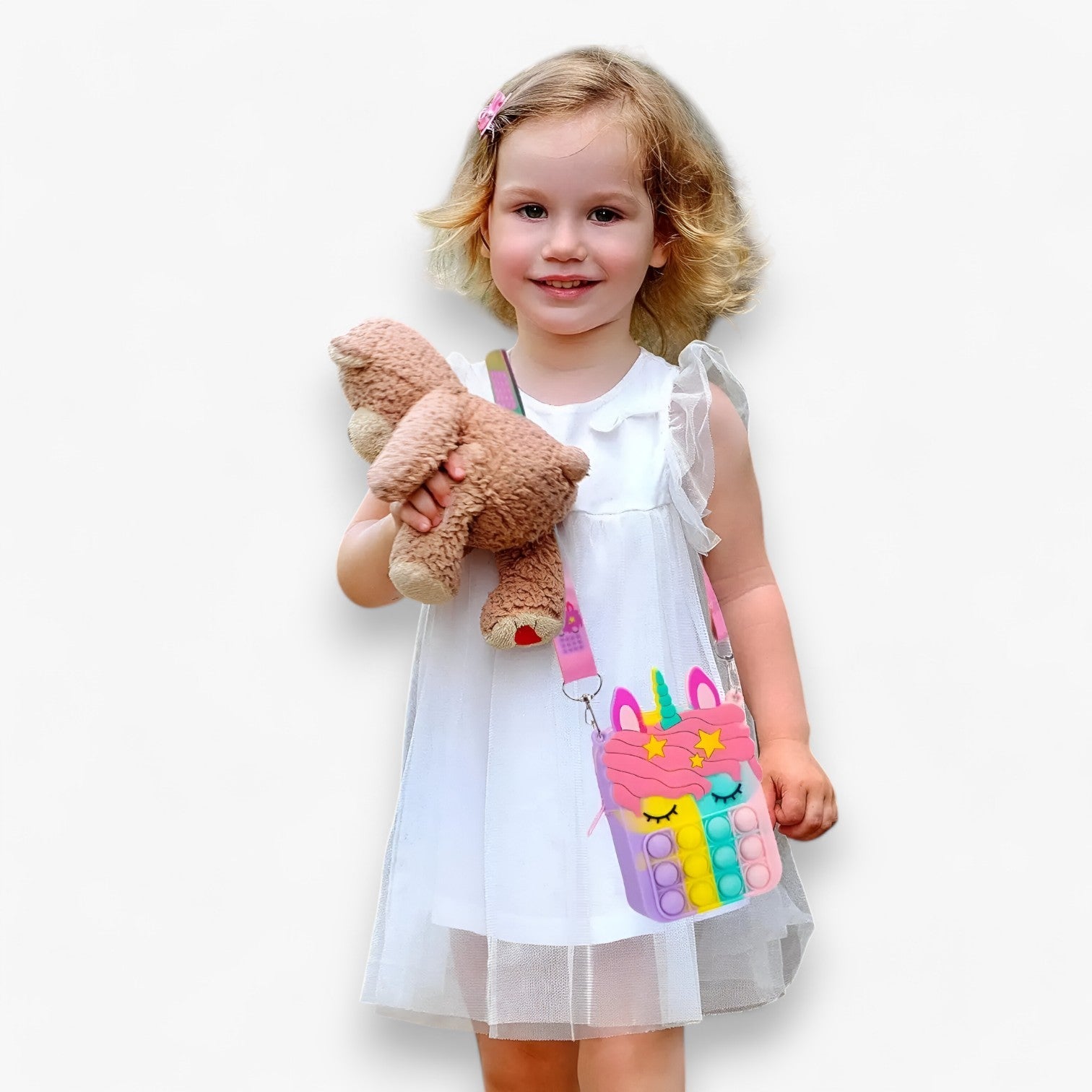 Claudine | Borsa Pop Unicorno – Fidget & Divertente - - toys toys & gifts toys for kids - Concept Palermo